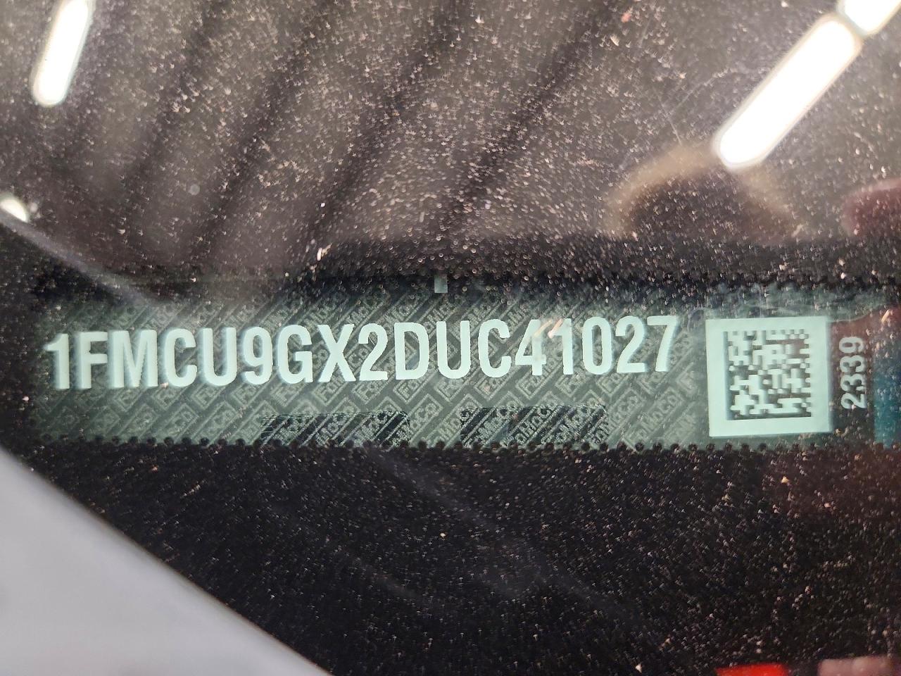 2013 Ford Escape Se Teal vin: 1FMCU9GX2DUC41027