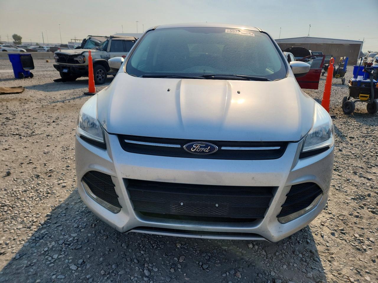 2013 Ford Escape Se Silver vin: 1FMCU9GX2DUC61942
