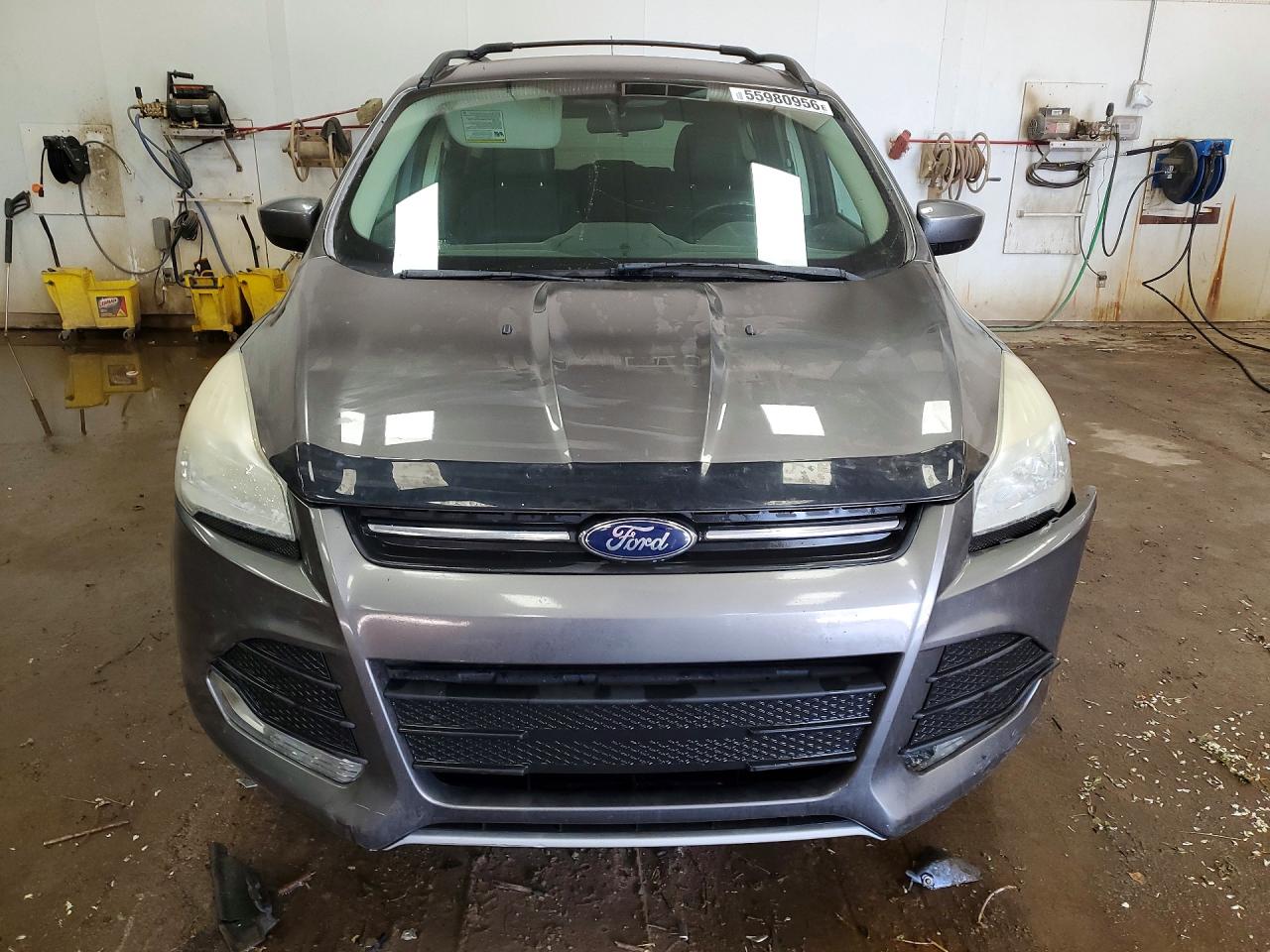 2013 Ford Escape Se Gray vin: 1FMCU9GX2DUC89577