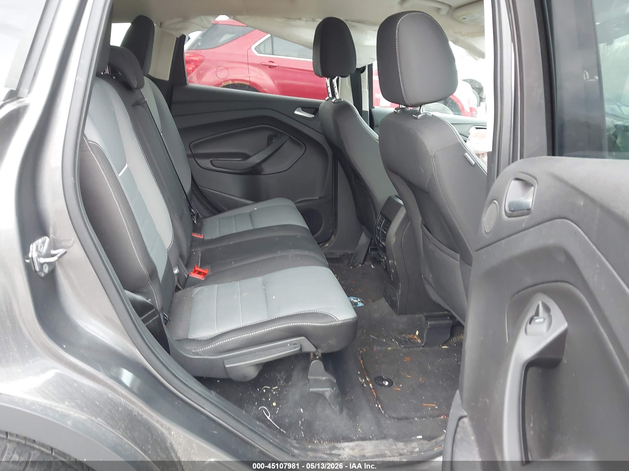 2013 Ford Escape Se Gray vin: 1FMCU9GX2DUD47560