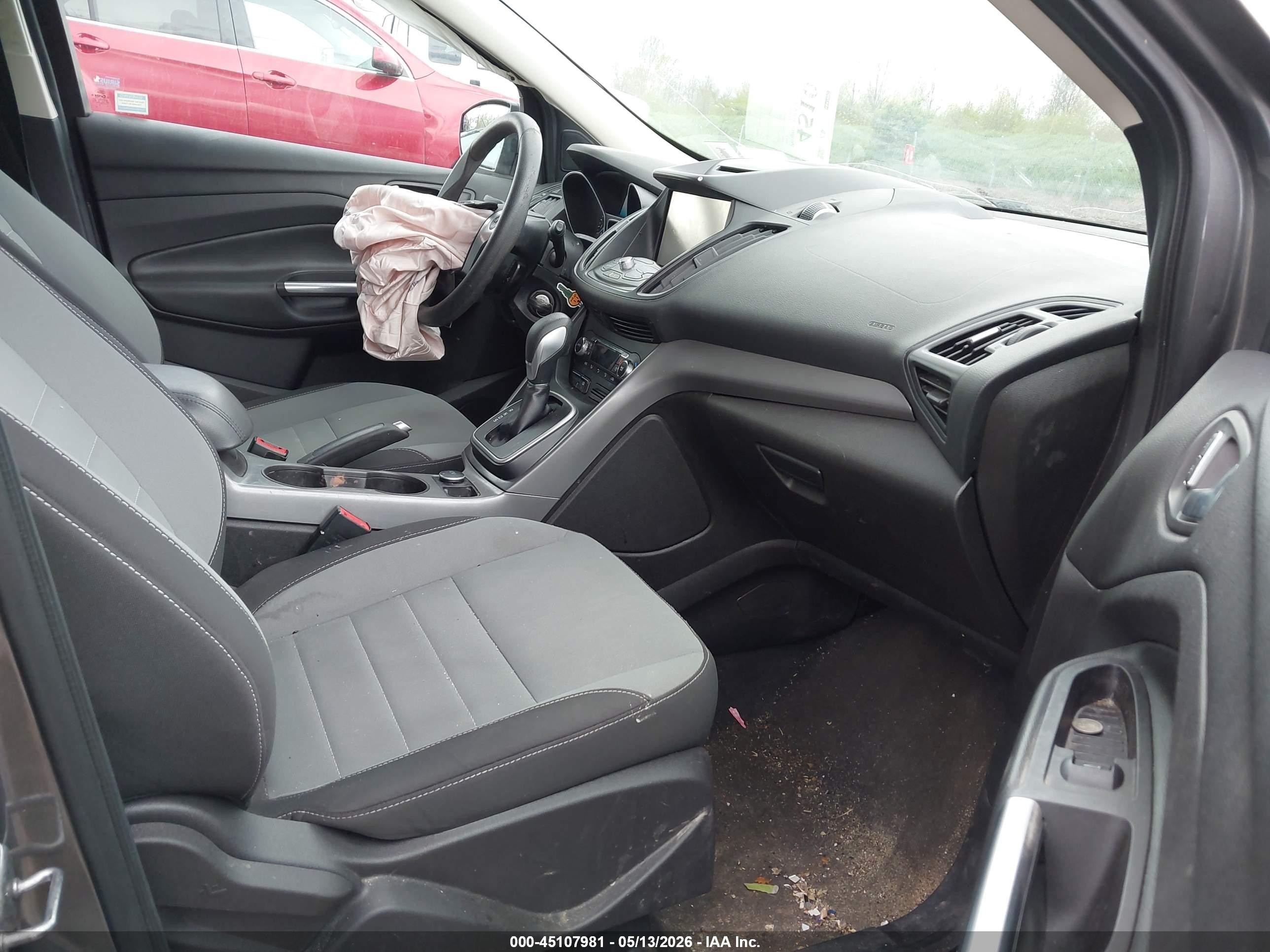 2013 Ford Escape Se Gray vin: 1FMCU9GX2DUD47560