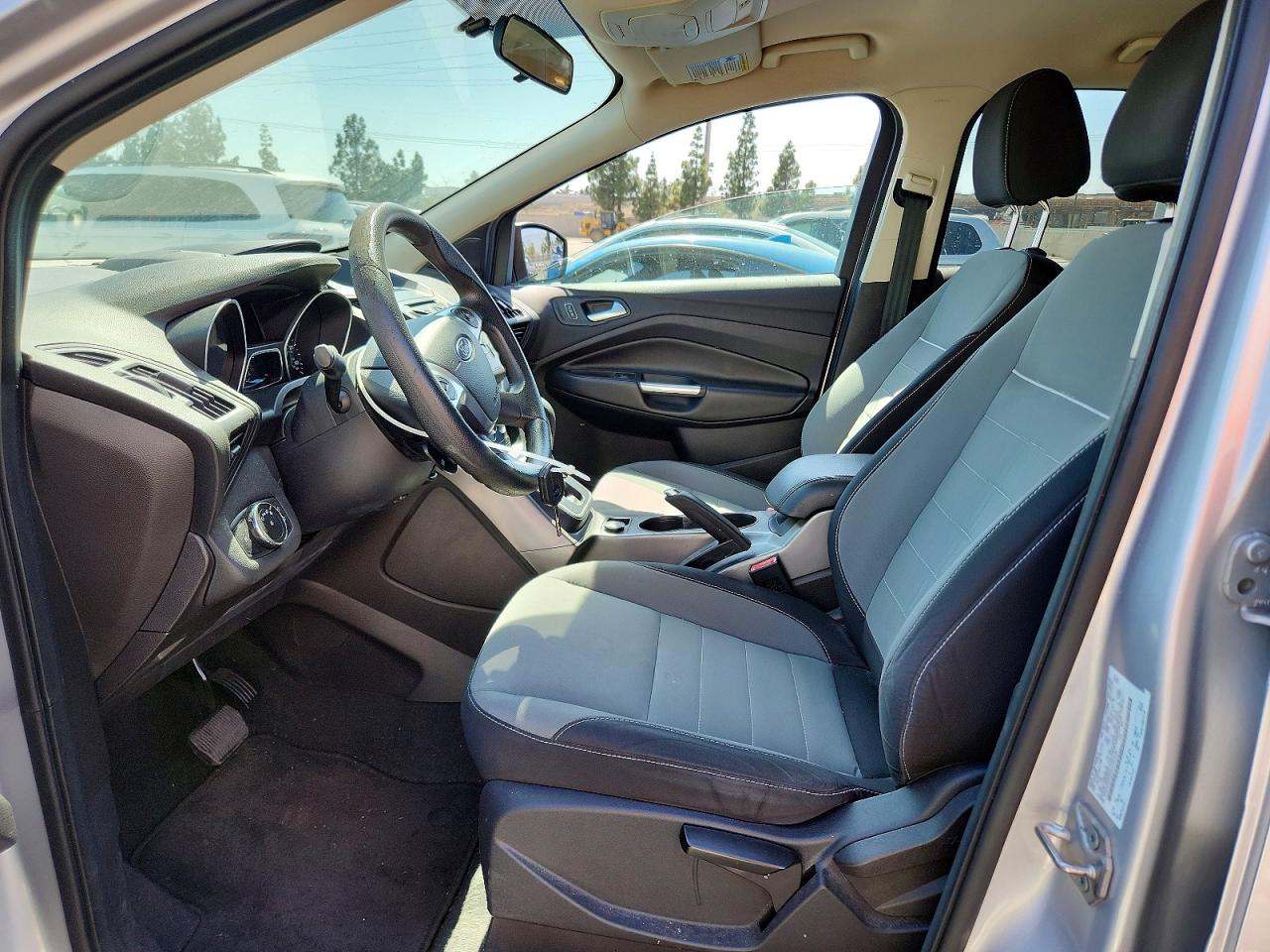 2013 Ford Escape Se Silver vin: 1FMCU9GX2DUD51625