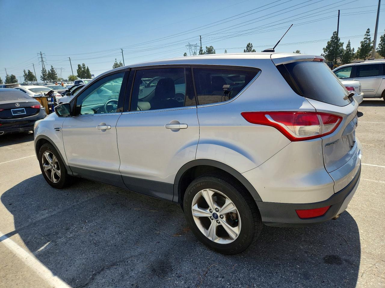 2013 Ford Escape Se Silver vin: 1FMCU9GX2DUD51625