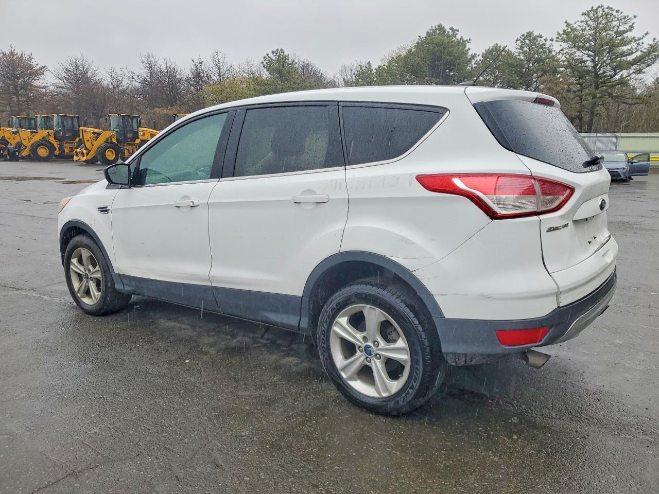 2013 Ford Escape Se White vin: 1FMCU9GX2DUD71874