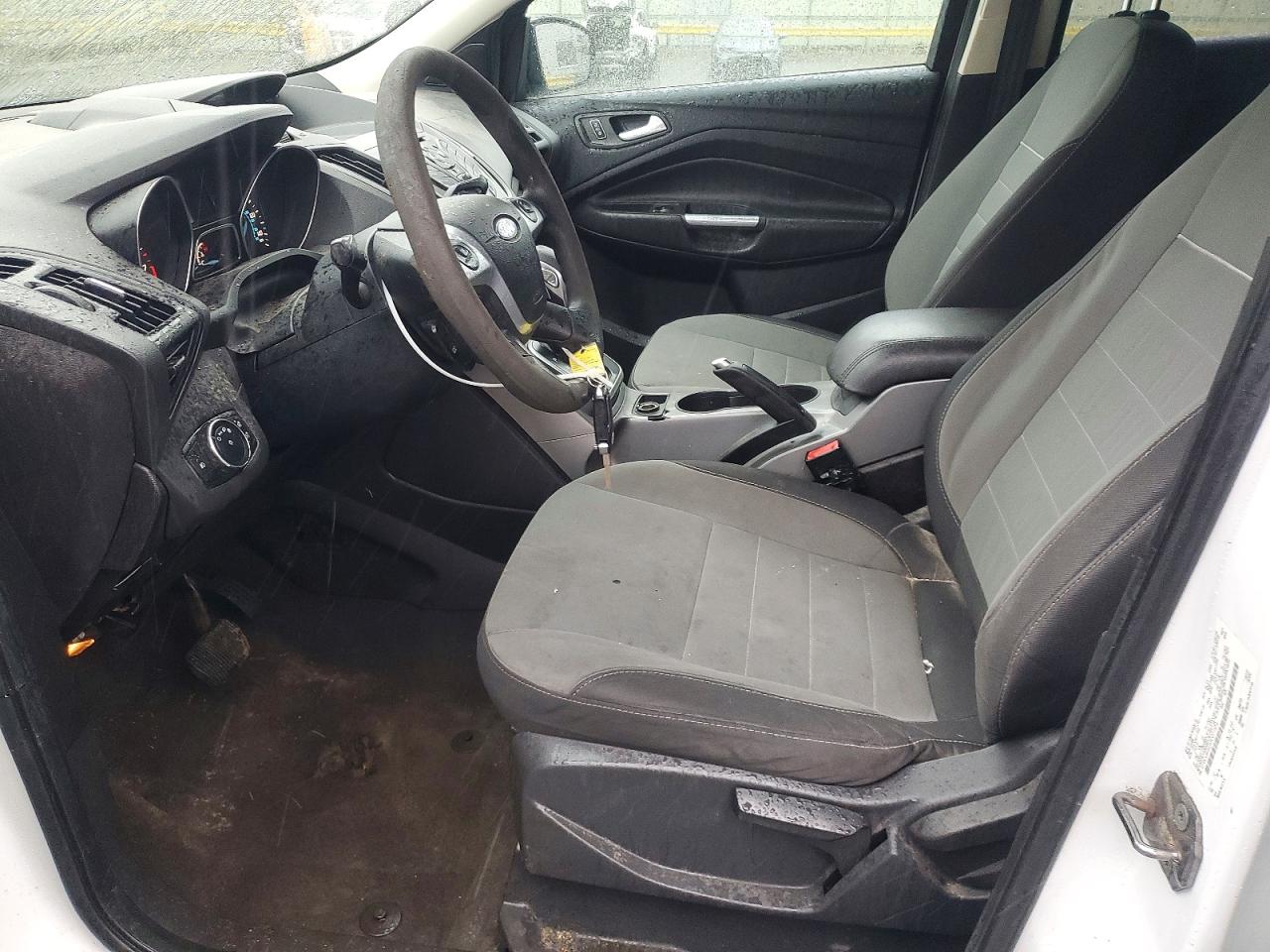 2013 Ford Escape Se White vin: 1FMCU9GX2DUD71874