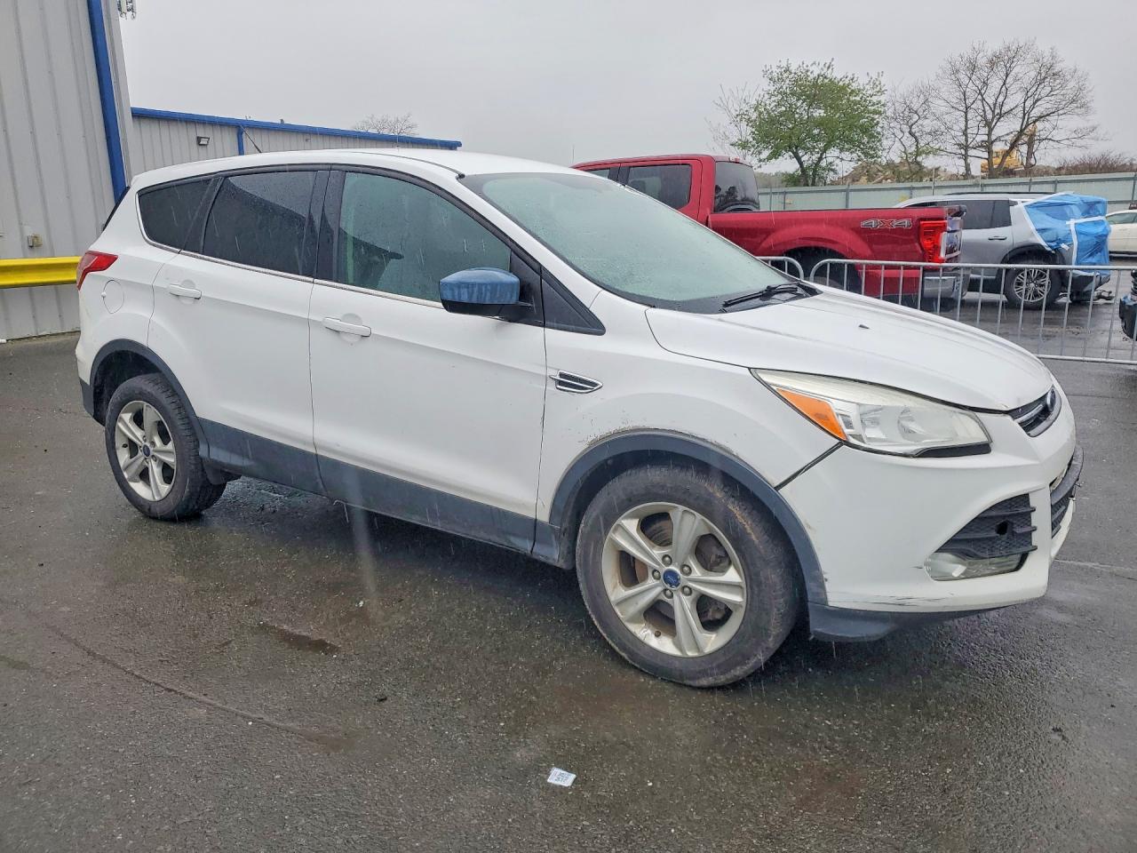 2013 Ford Escape Se White vin: 1FMCU9GX2DUD71874