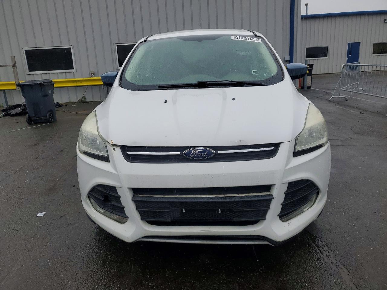 2013 Ford Escape Se White vin: 1FMCU9GX2DUD71874