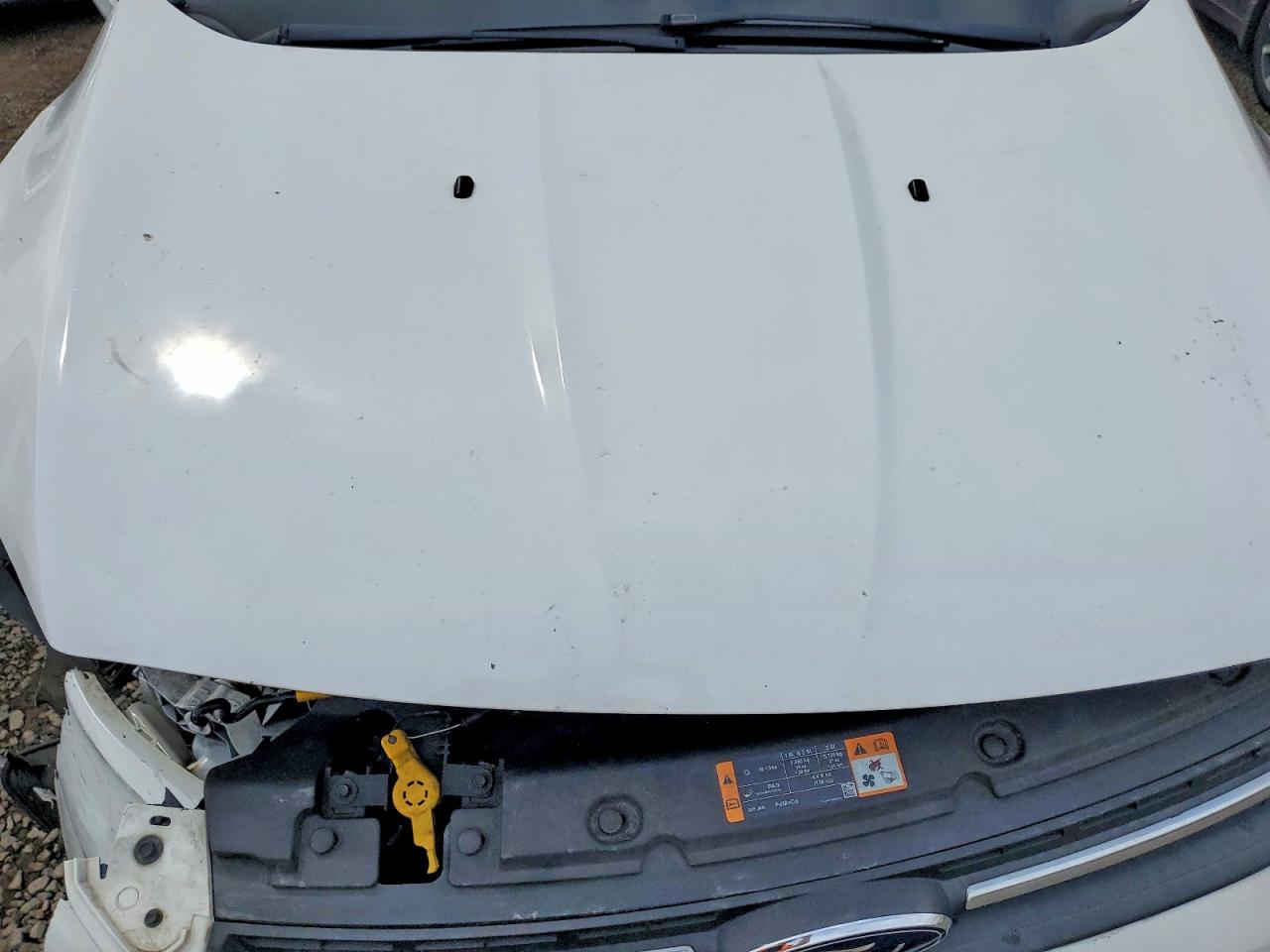 2014 Ford Escape Se White vin: 1FMCU9GX2EUA42500