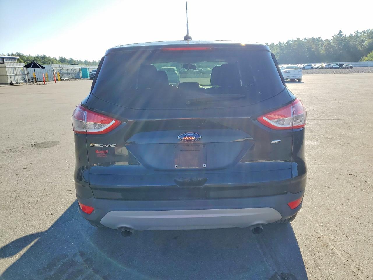 2014 Ford Escape Se Black vin: 1FMCU9GX2EUA94547