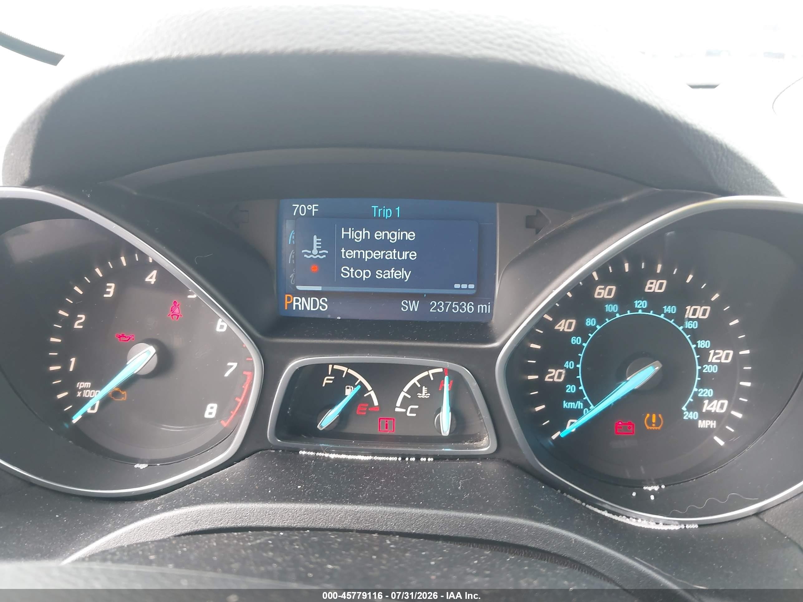 2014 Ford Escape Se Green vin: 1FMCU9GX2EUB21567
