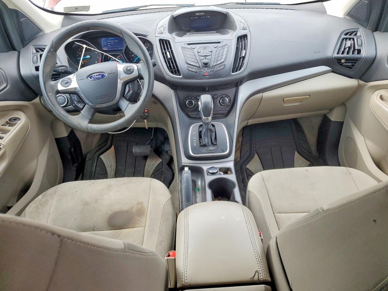 2014 Ford Escape Se Orange vin: 1FMCU9GX2EUB70445
