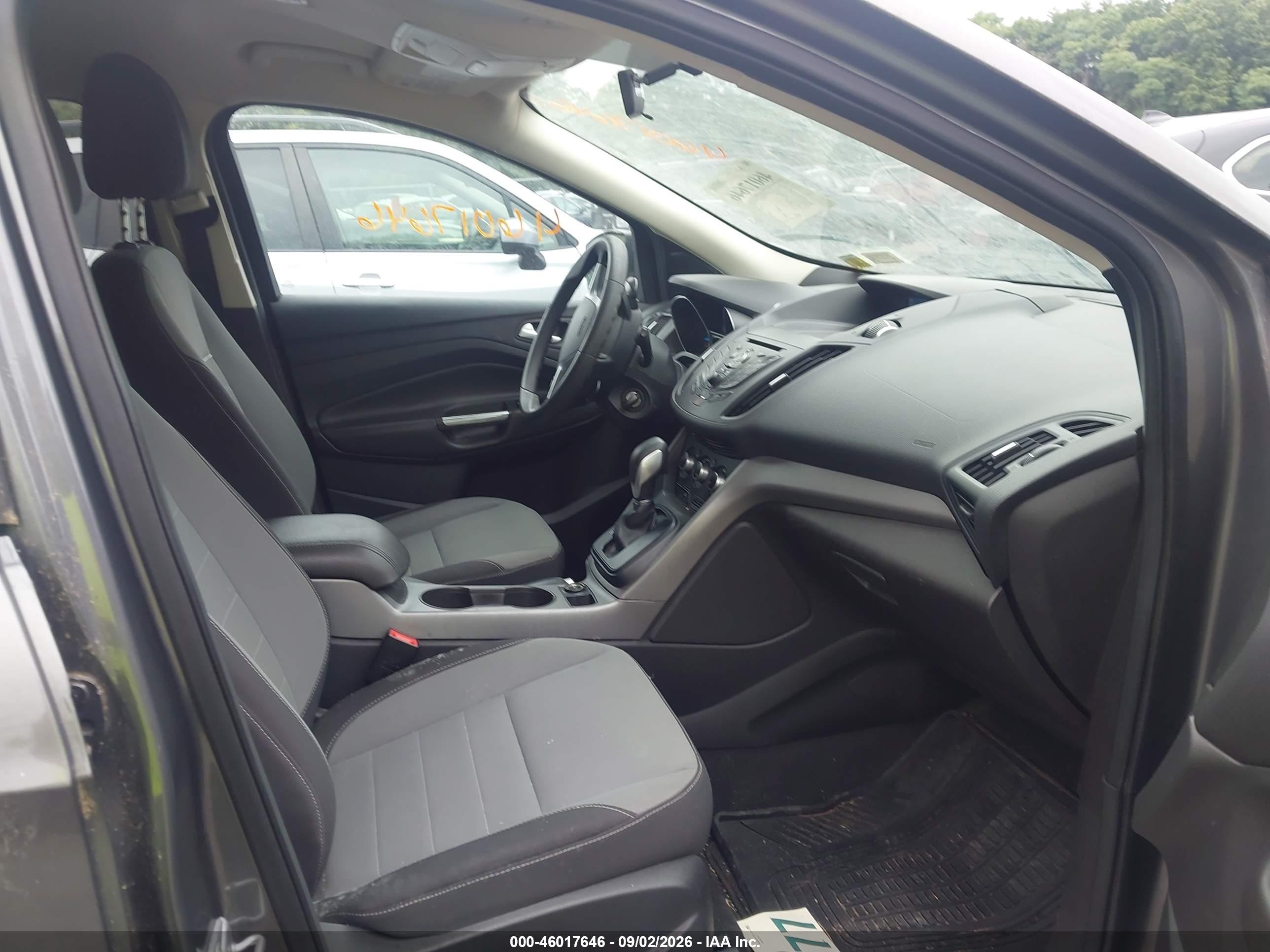 2014 Ford Escape Se Gray vin: 1FMCU9GX2EUC26724