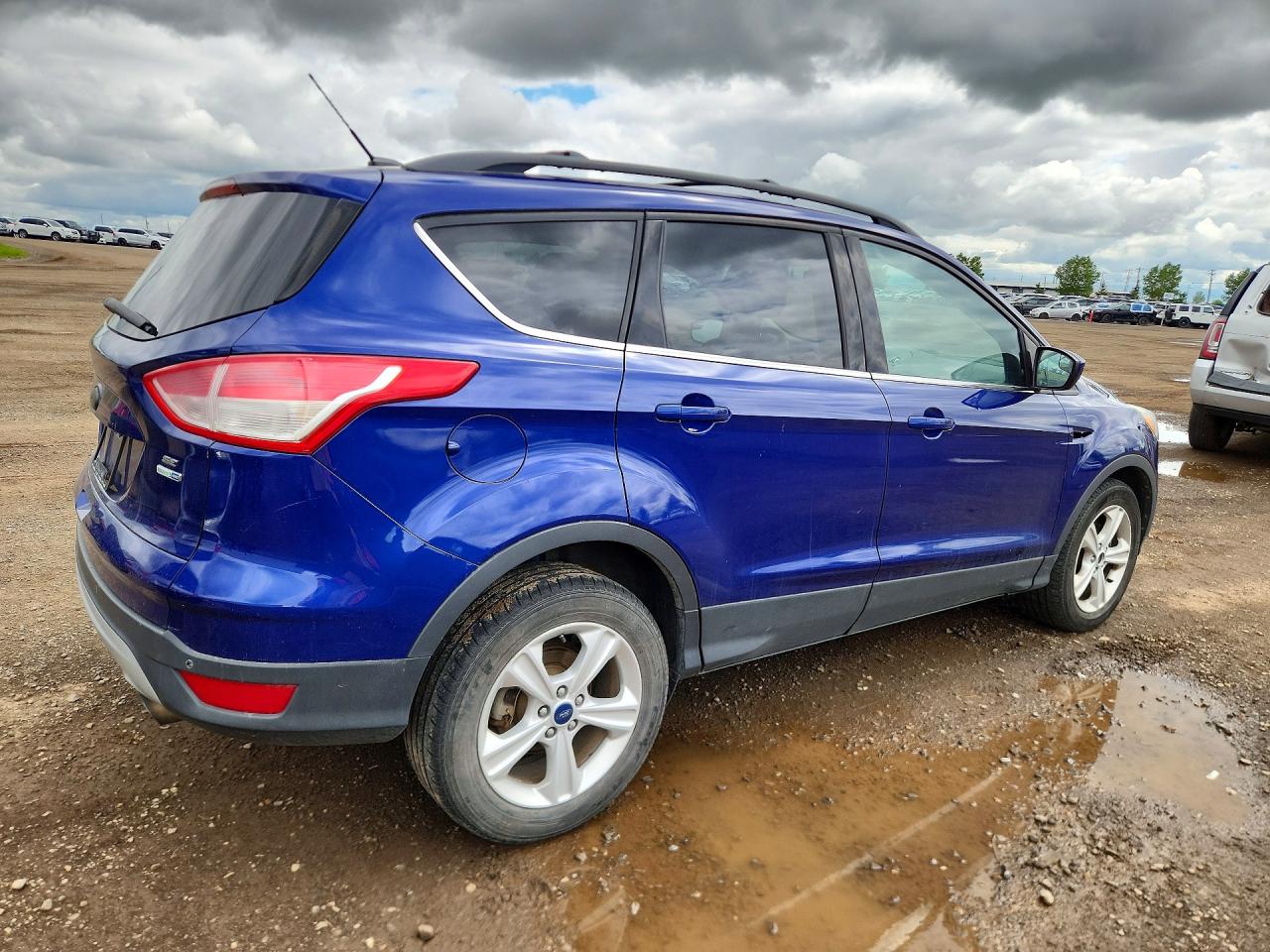 2014 Ford Escape Se Blue vin: 1FMCU9GX2EUC71372