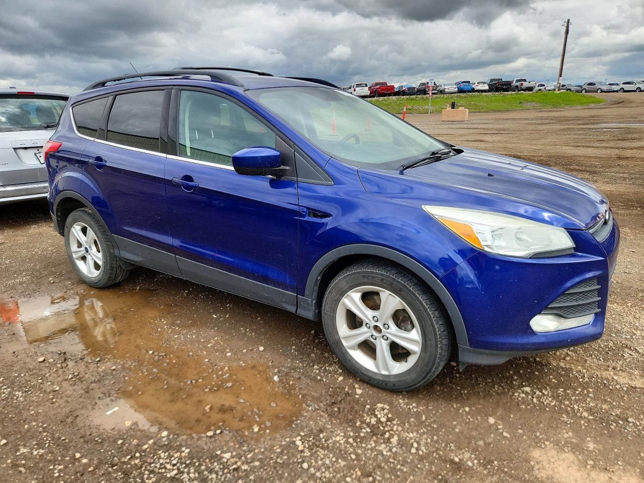2014 Ford Escape Se Blue vin: 1FMCU9GX2EUC71372