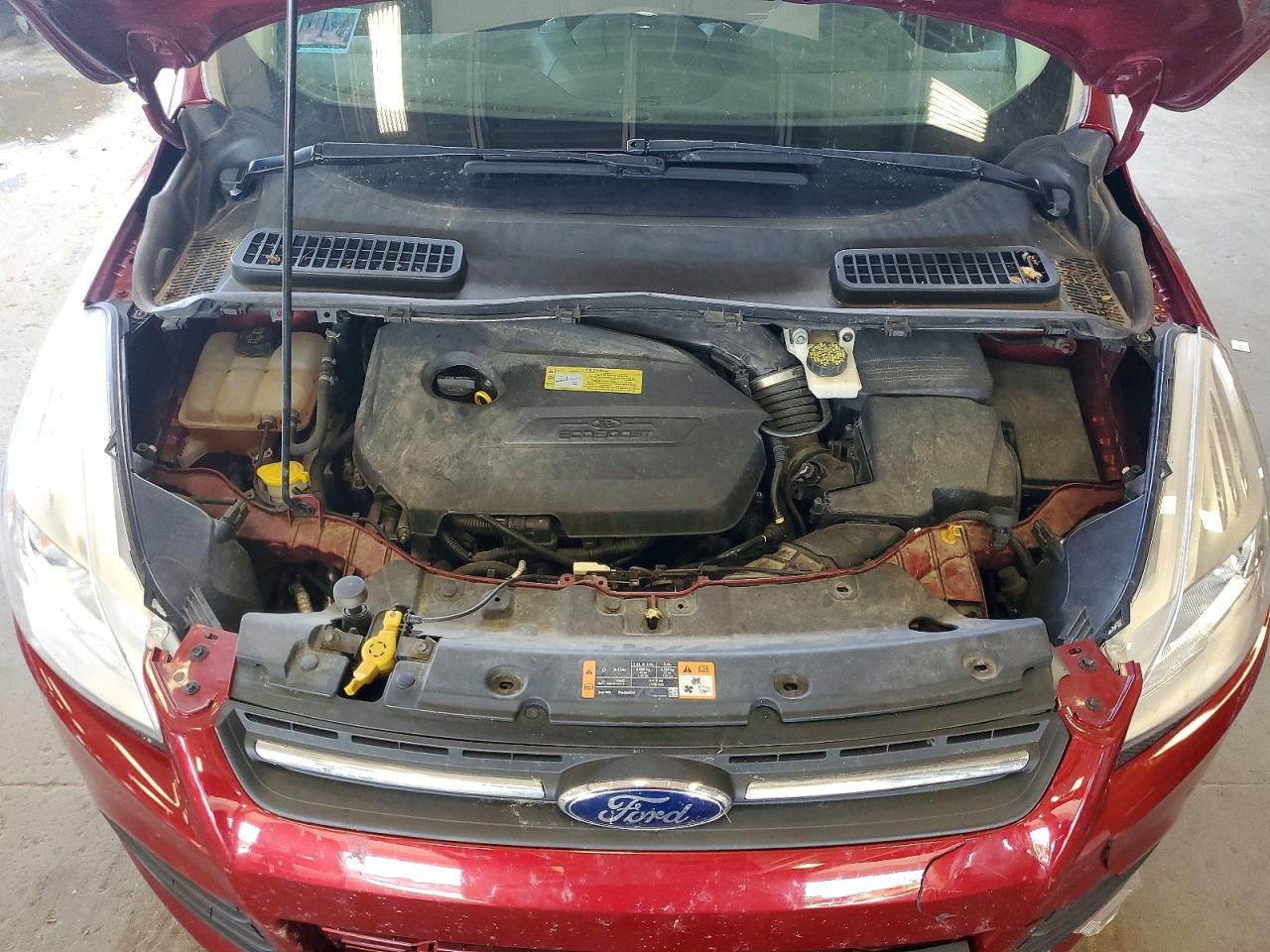 2014 Ford Escape Se Красный vin: 1FMCU9GX2EUC75910