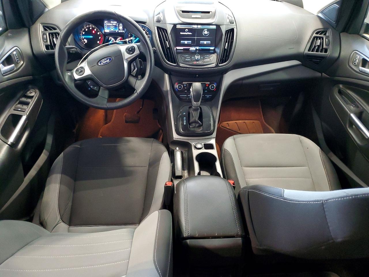 2014 Ford Escape Se White vin: 1FMCU9GX2EUC84803
