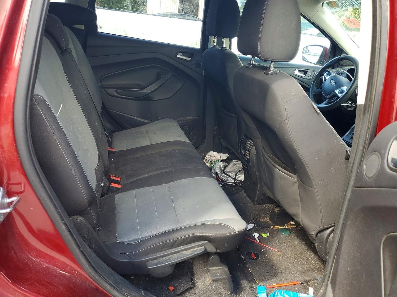 2014 Ford Escape Se Red vin: 1FMCU9GX2EUD14964