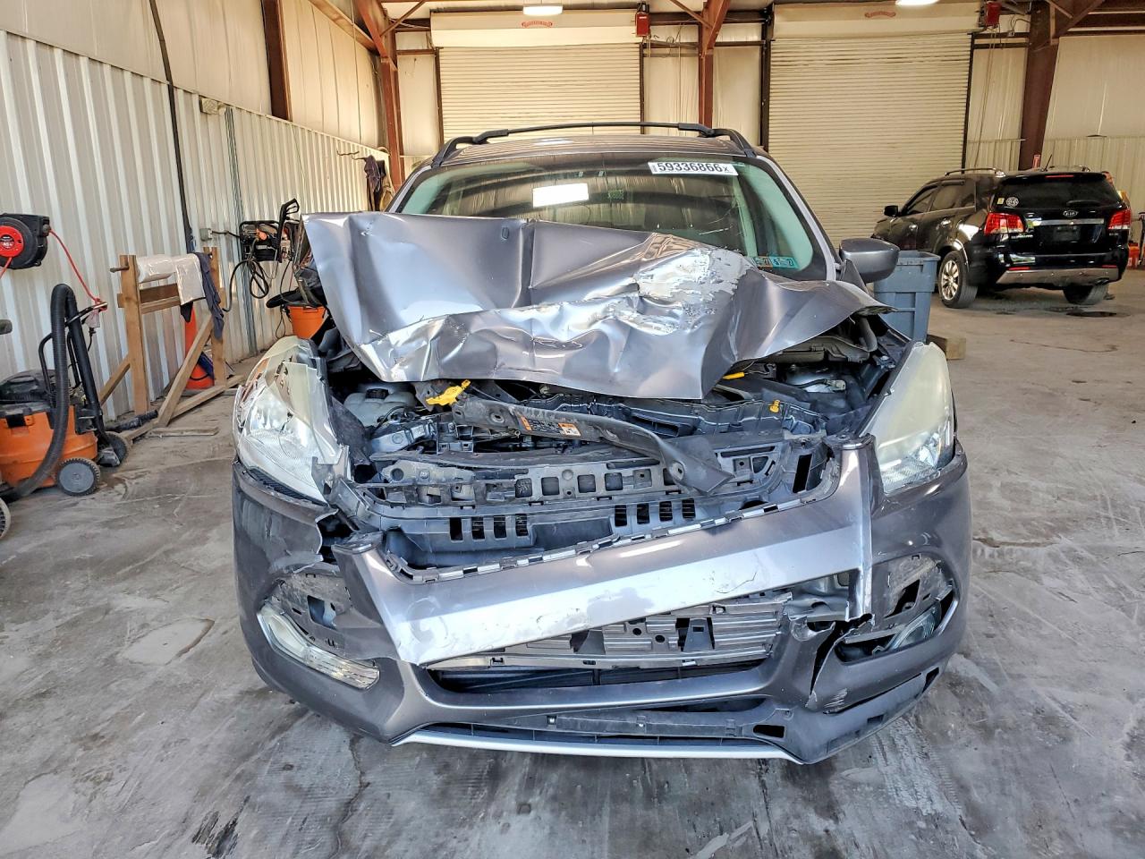 2014 Ford Escape Se Charcoal vin: 1FMCU9GX2EUE51161