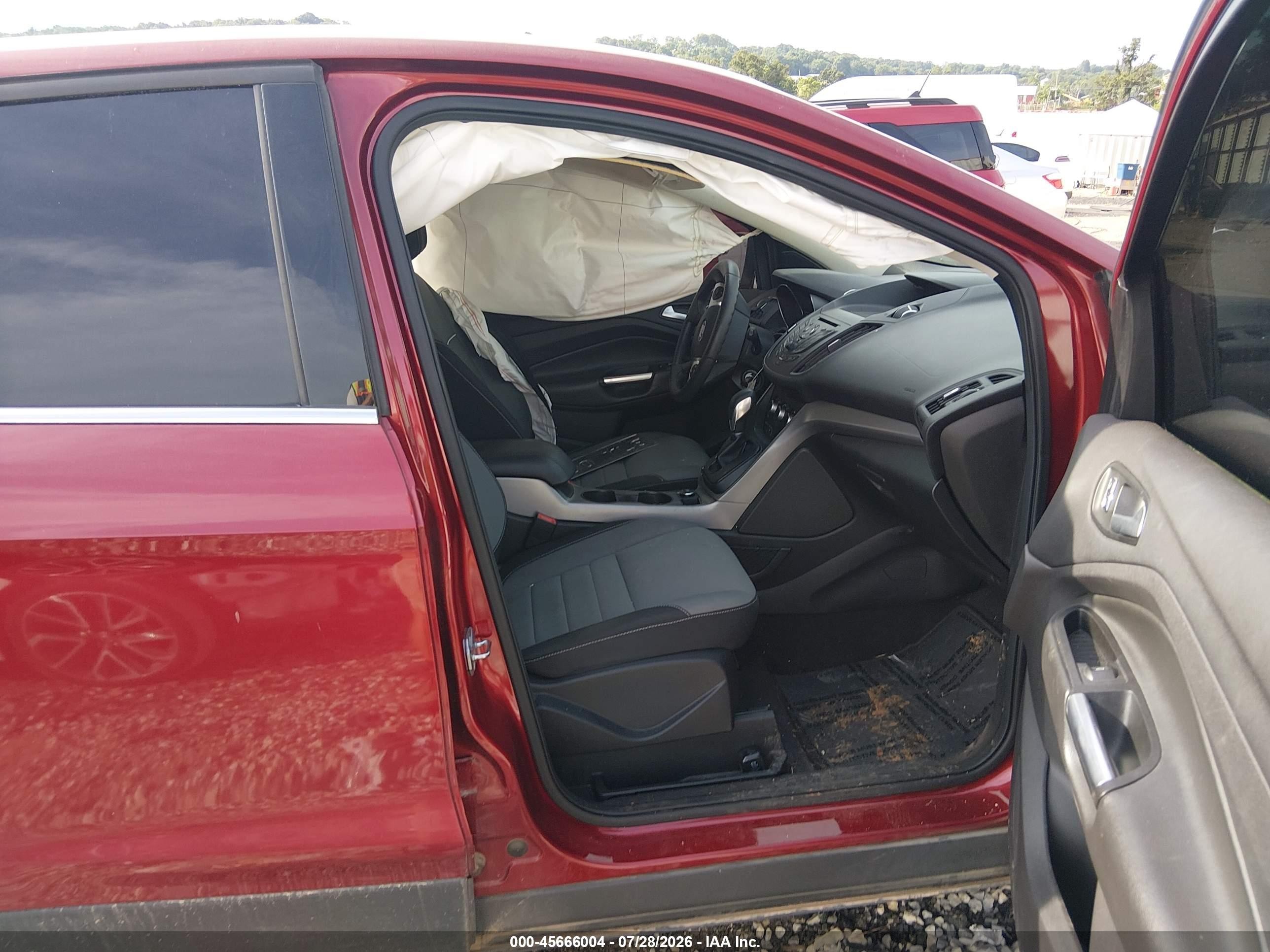 2015 Ford Escape Se Red vin: 1FMCU9GX2FUA52218