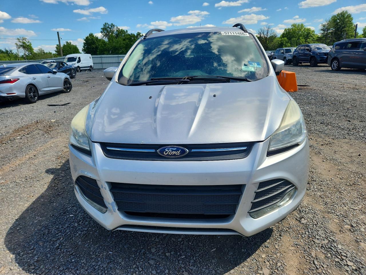 2015 Ford Escape Se Серебряный vin: 1FMCU9GX2FUA72789