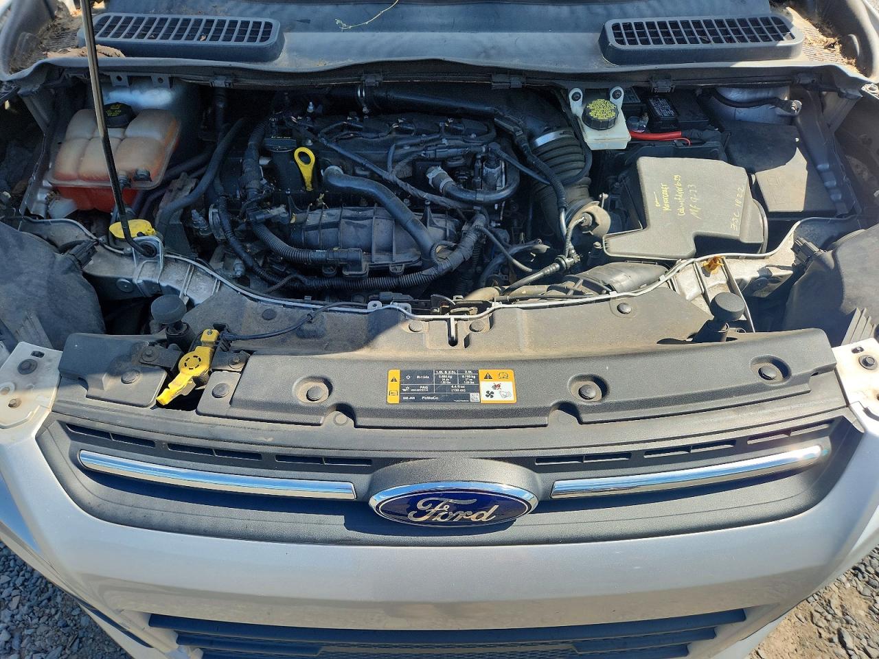 2015 Ford Escape Se Серебряный vin: 1FMCU9GX2FUA72789