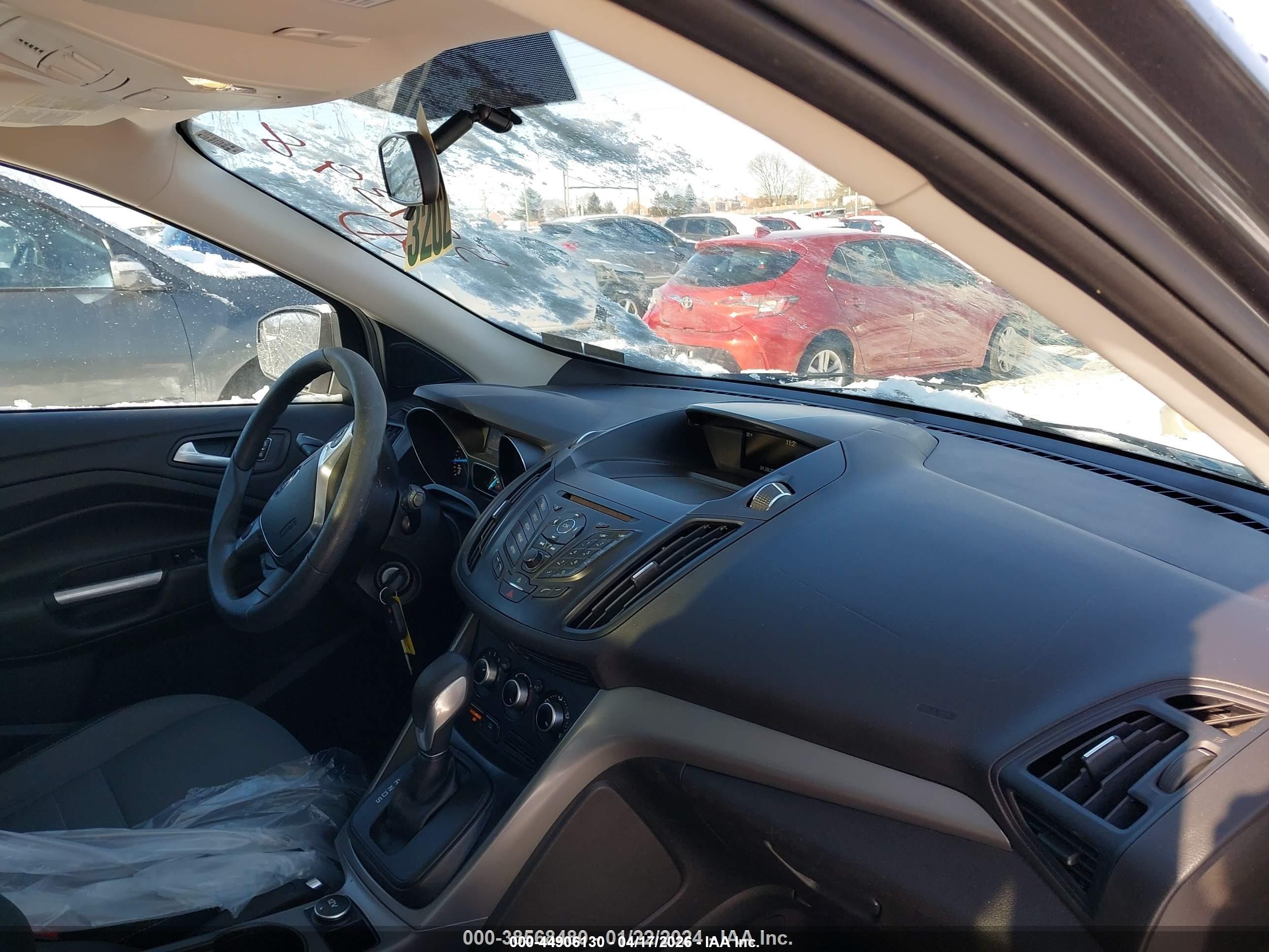 2015 Ford Escape Se Gray vin: 1FMCU9GX2FUA86580
