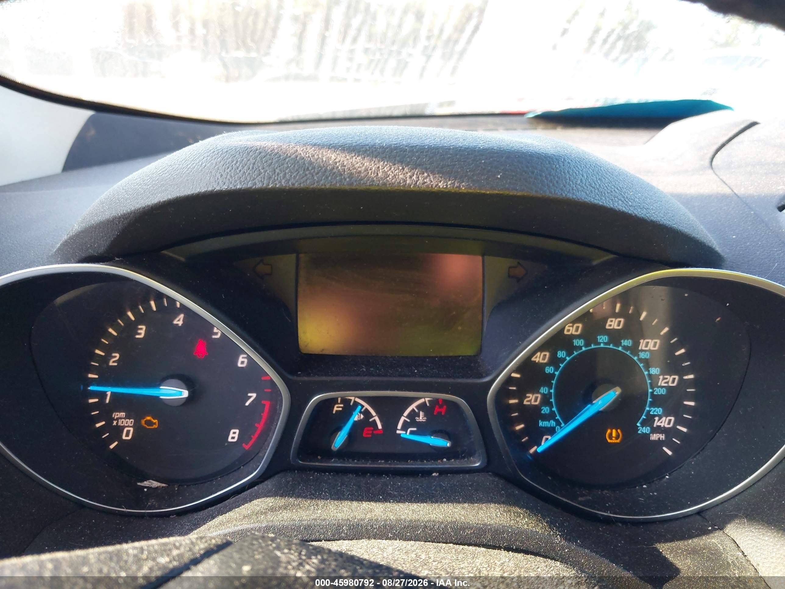 2015 Ford Escape Se Серый vin: 1FMCU9GX2FUA94064