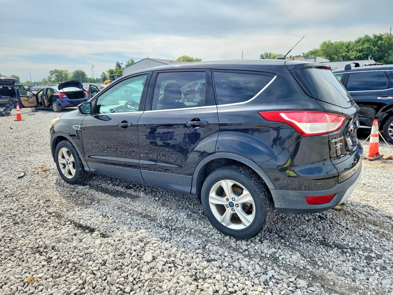 2015 Ford Escape Se Черный vin: 1FMCU9GX2FUA97885