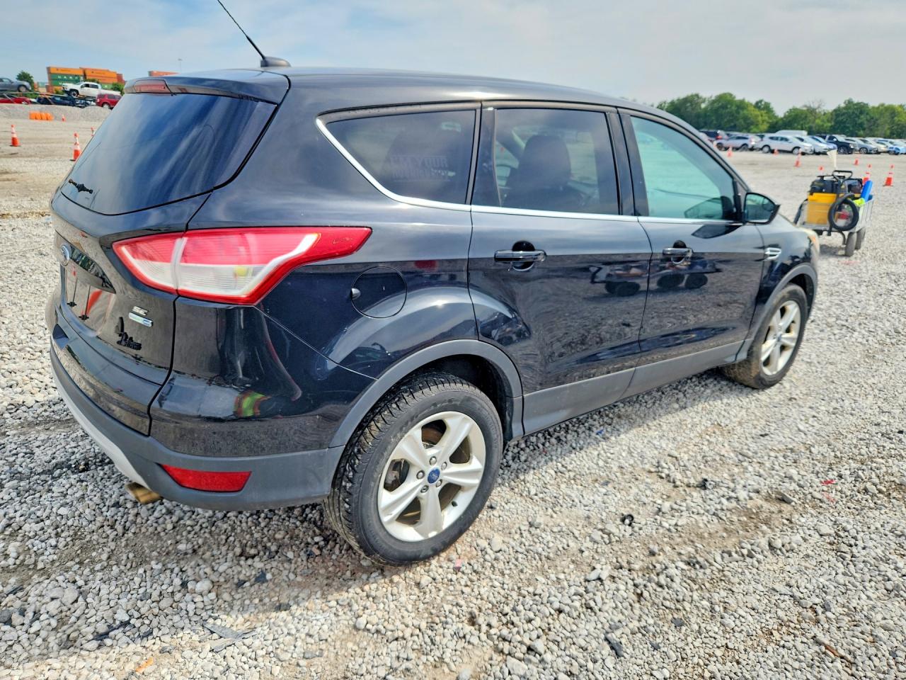 2015 Ford Escape Se Черный vin: 1FMCU9GX2FUA97885