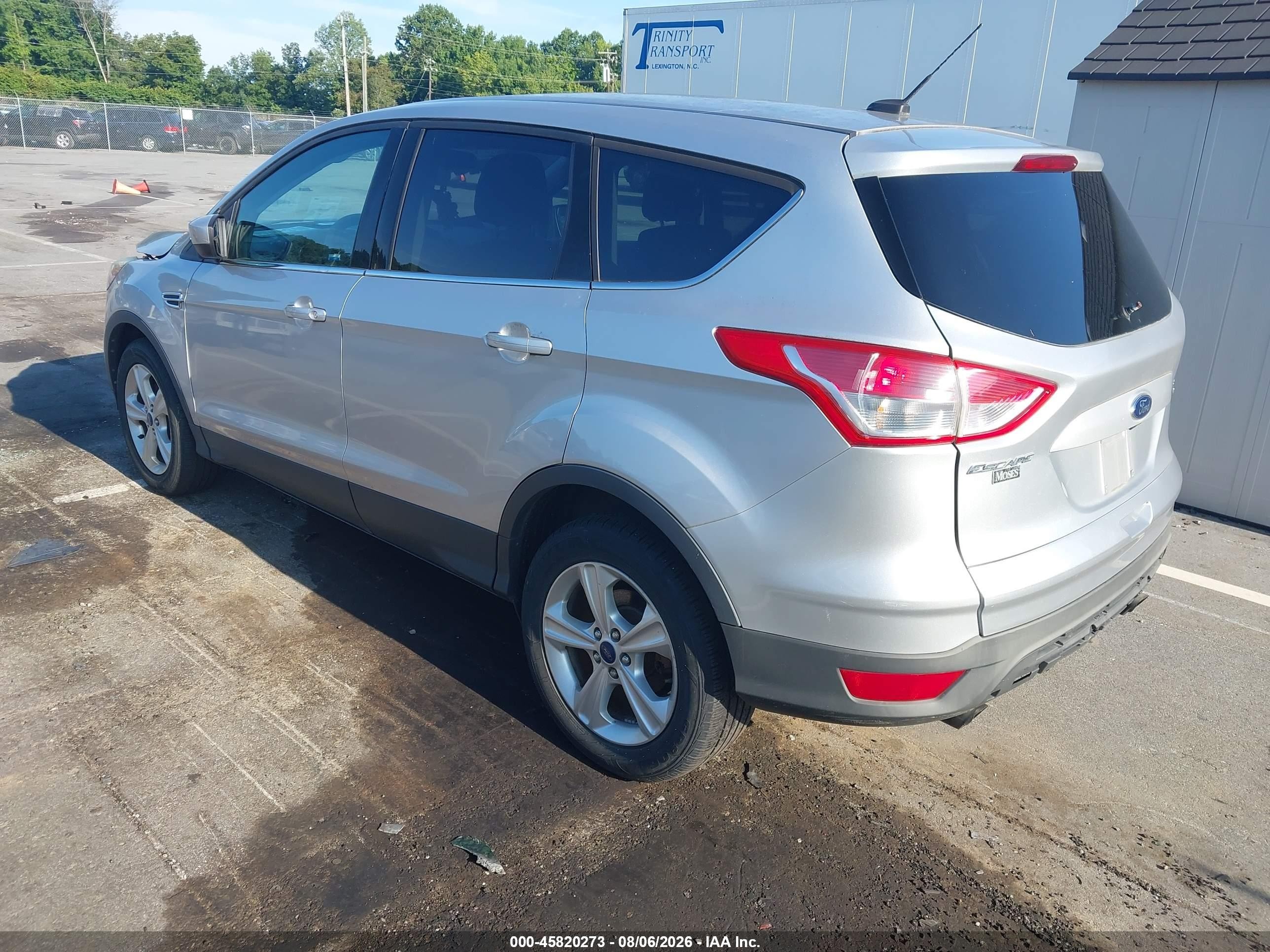 2015 Ford Escape Se Silver vin: 1FMCU9GX2FUB02910