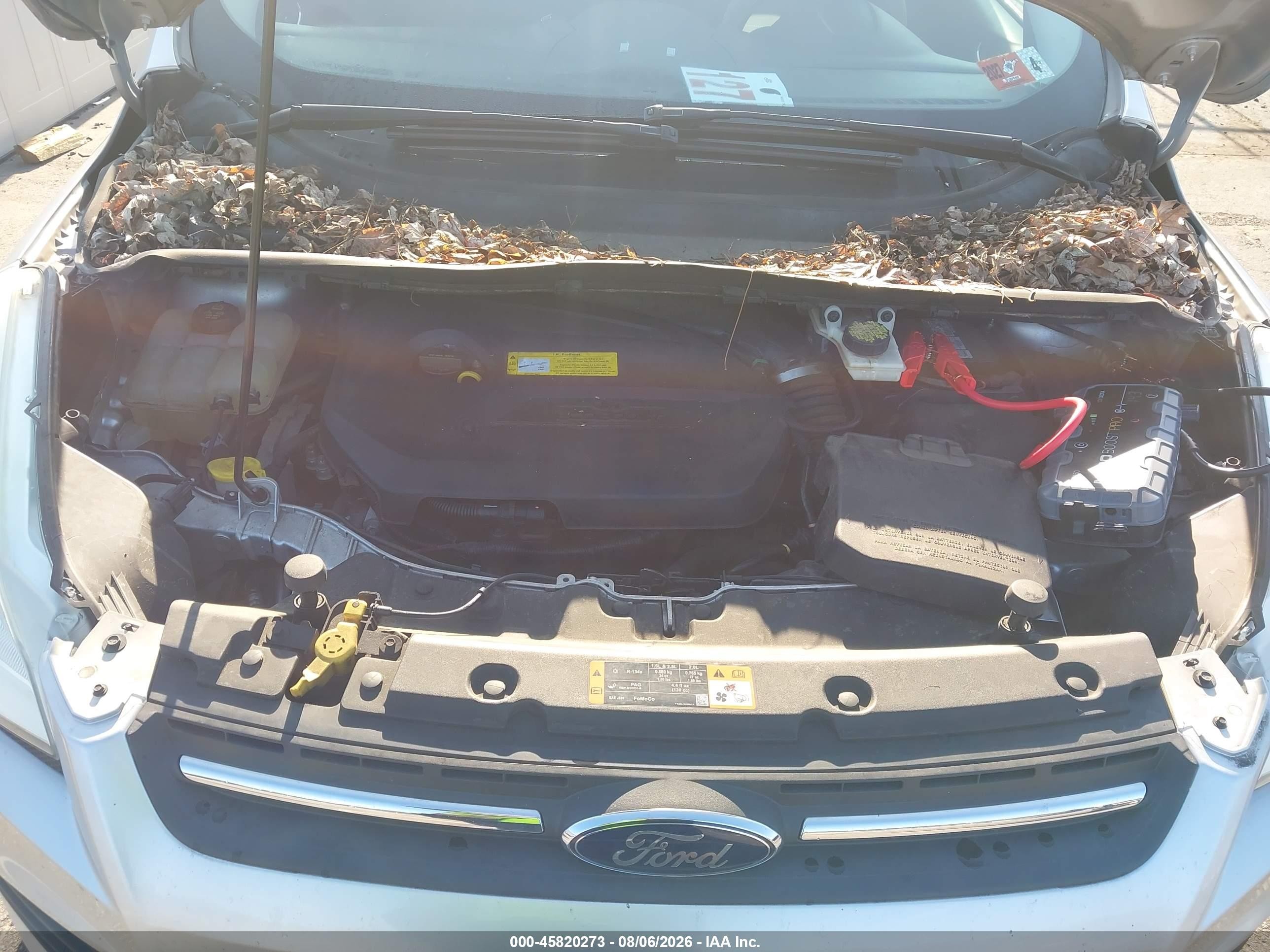 2015 Ford Escape Se Silver vin: 1FMCU9GX2FUB02910