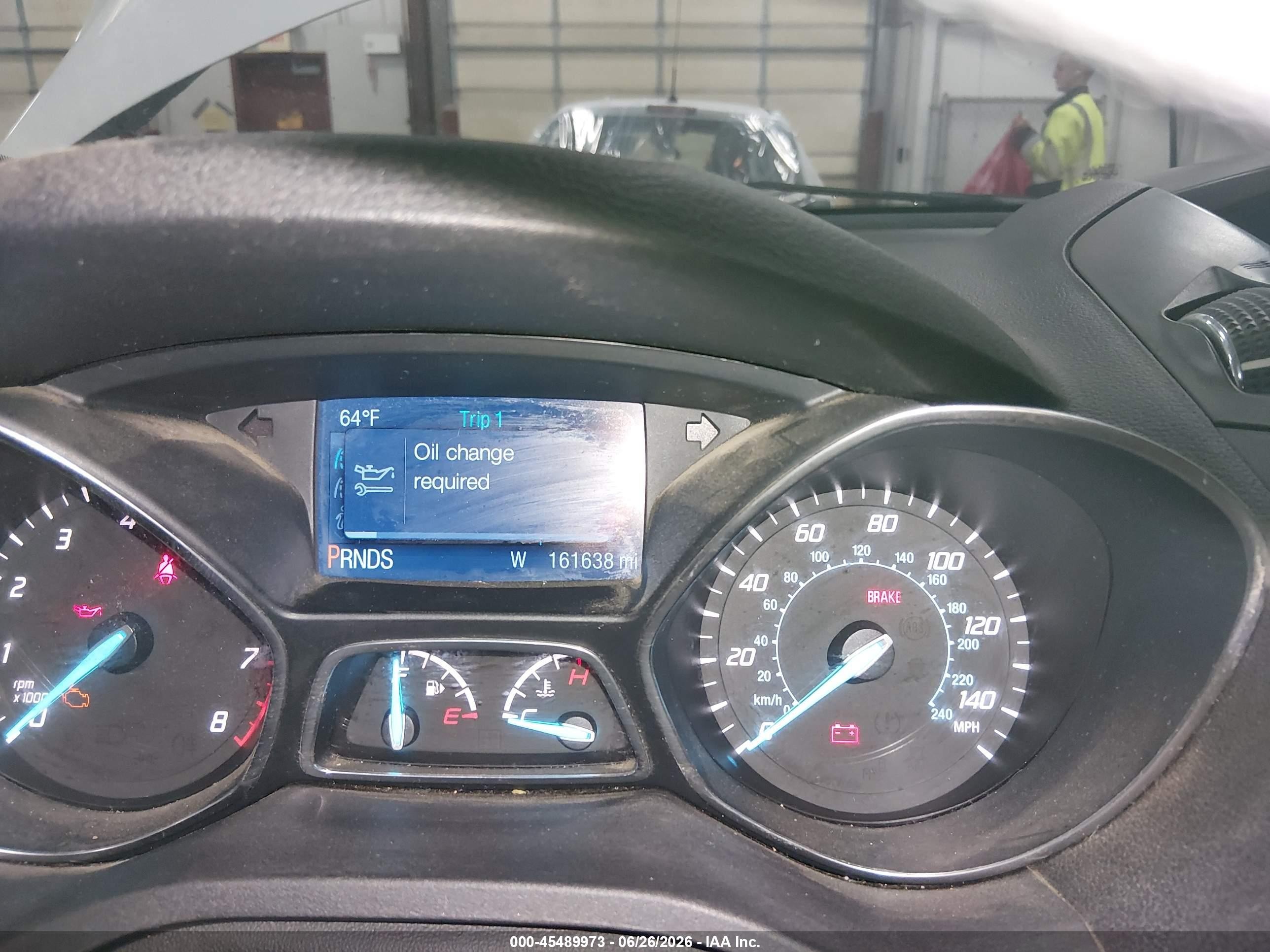 2015 Ford Escape Se White vin: 1FMCU9GX2FUB50326