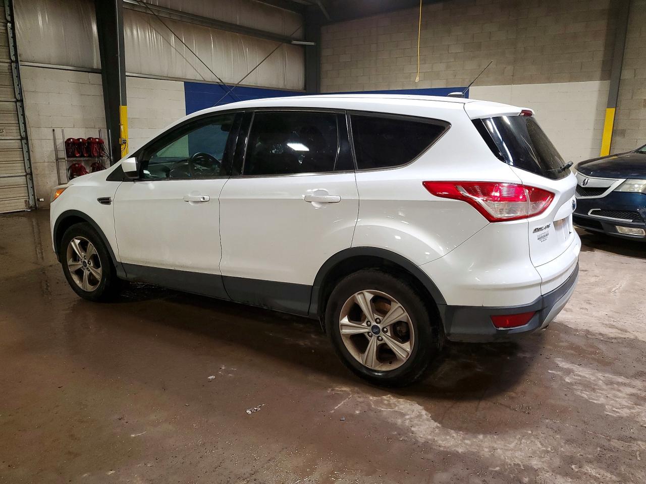 2015 Ford Escape Se White vin: 1FMCU9GX2FUC10153