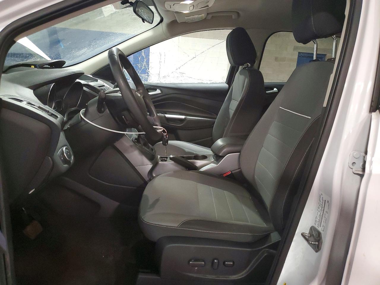 2015 Ford Escape Se White vin: 1FMCU9GX2FUC10153