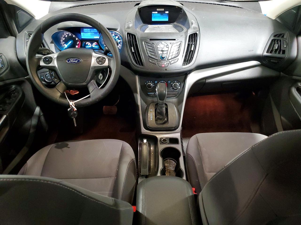 2015 Ford Escape Se White vin: 1FMCU9GX2FUC10153