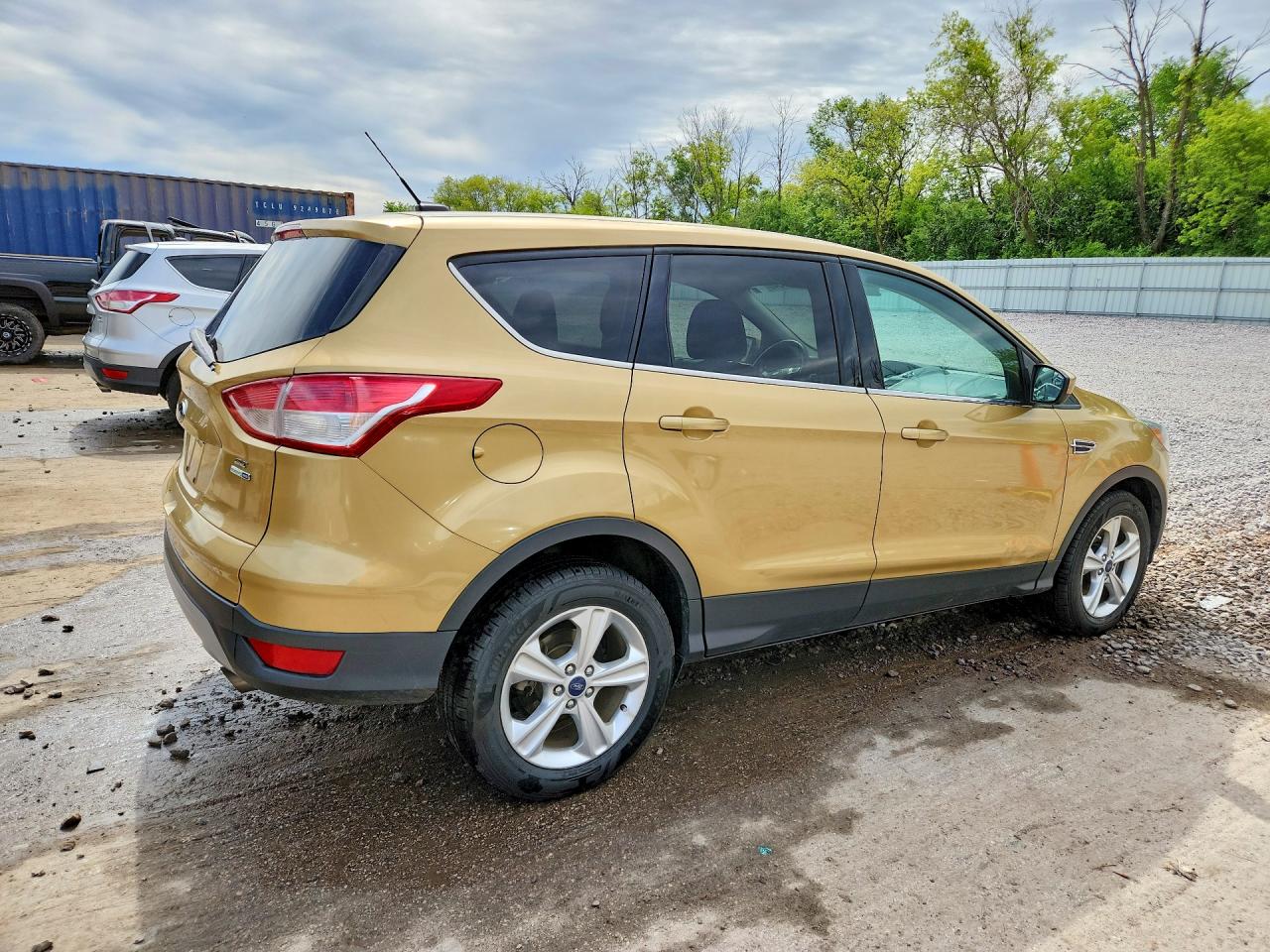 2015 Ford Escape Se Золотой vin: 1FMCU9GX2FUC63175