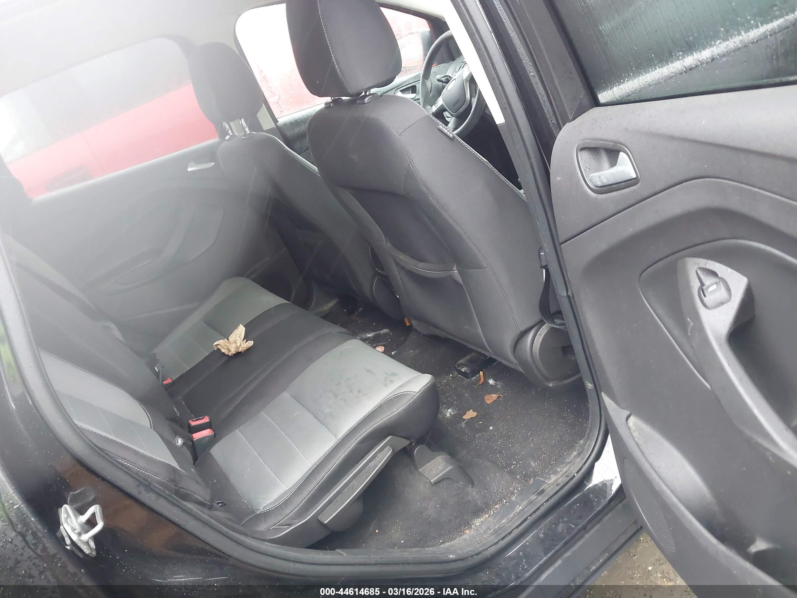2015 Ford Escape Se Black vin: 1FMCU9GX2FUC65671
