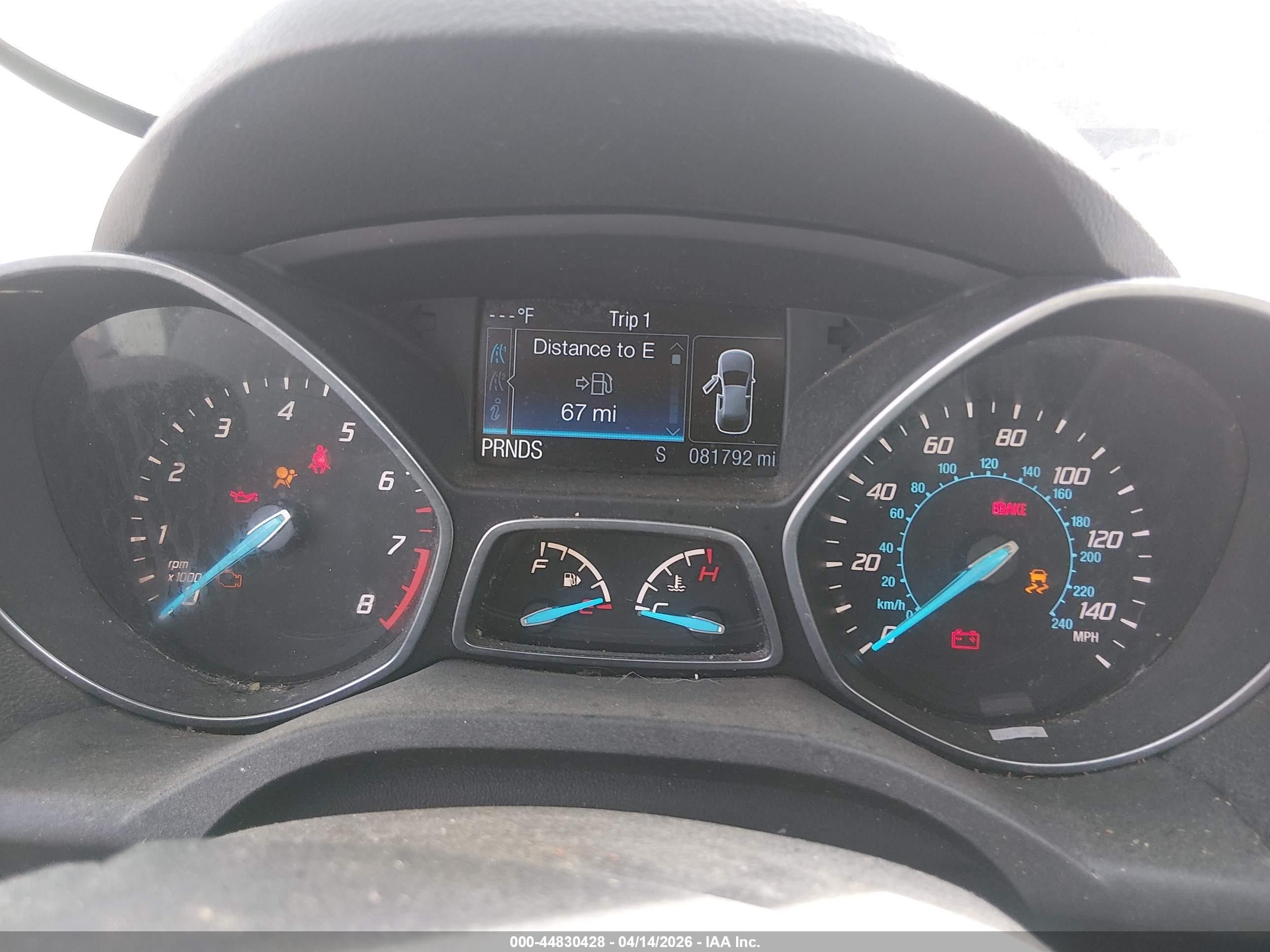 2016 Ford Escape Se Silver vin: 1FMCU9GX2GUA16353