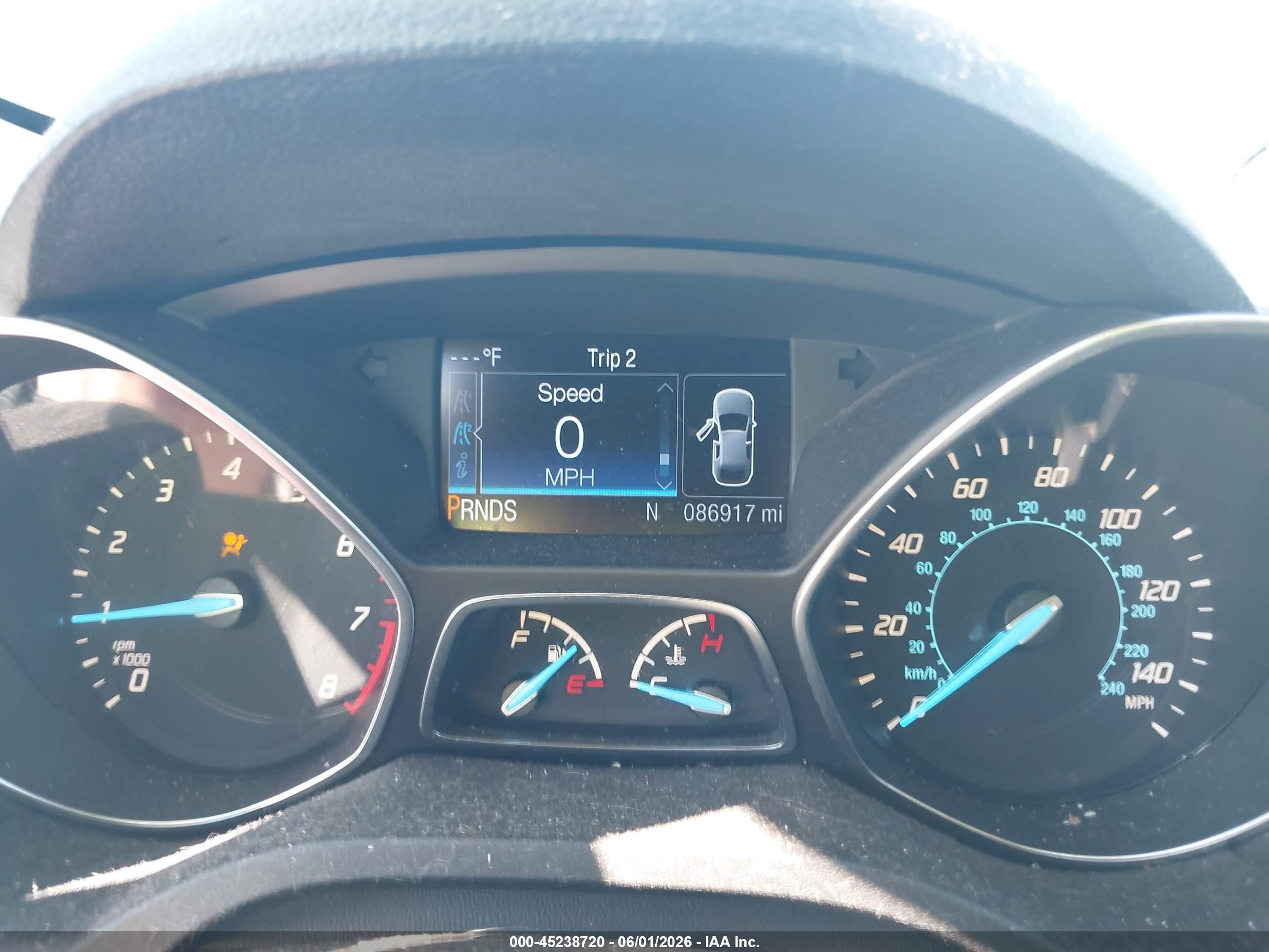 2016 Ford Escape Se Синий vin: 1FMCU9GX2GUC29903