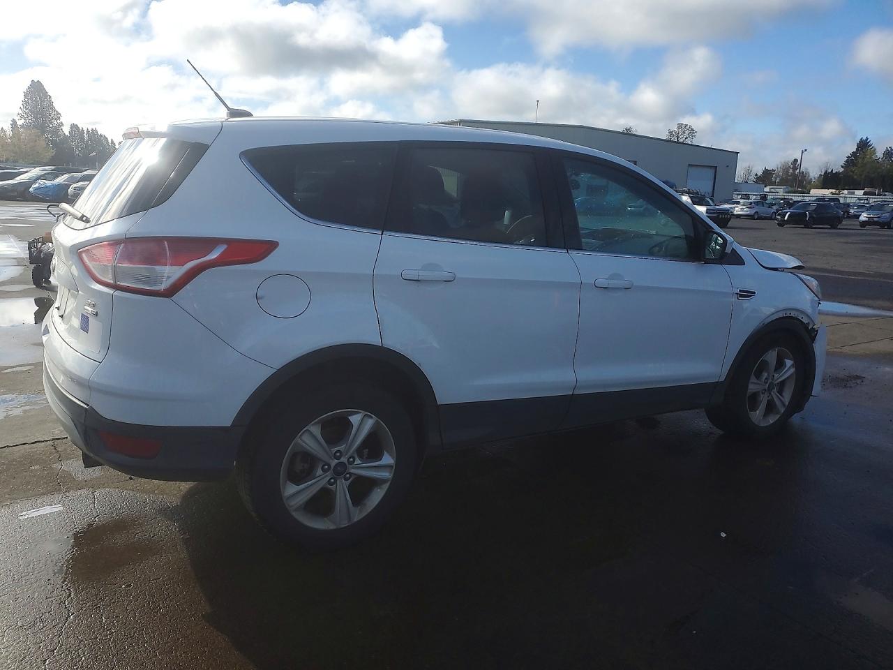 2013 Ford Escape Se White vin: 1FMCU9GX3DUA07186