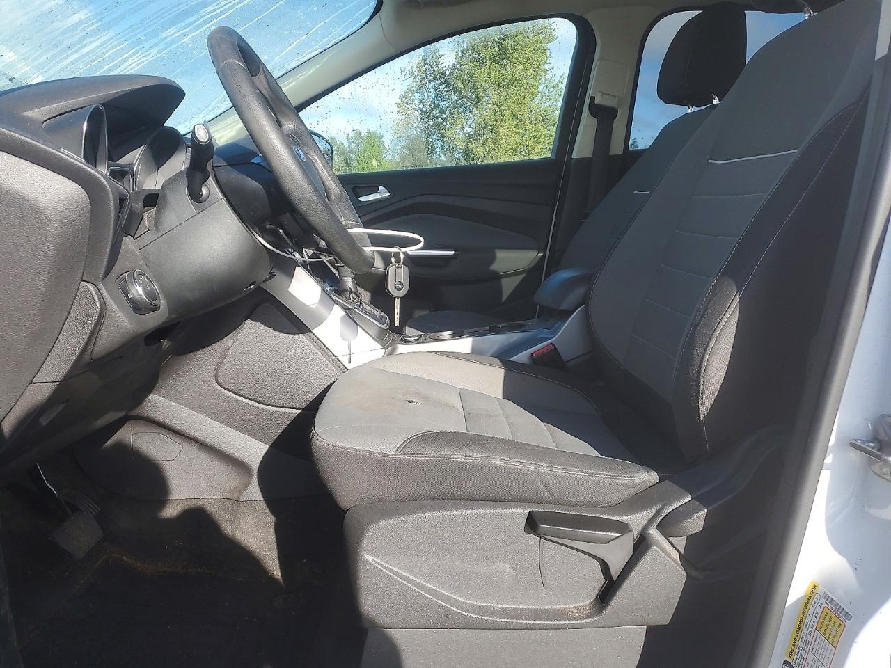 2013 Ford Escape Se White vin: 1FMCU9GX3DUA07186