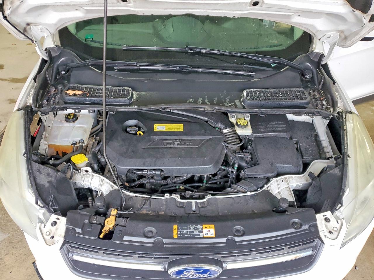 2013 Ford Escape Se White vin: 1FMCU9GX3DUA47297