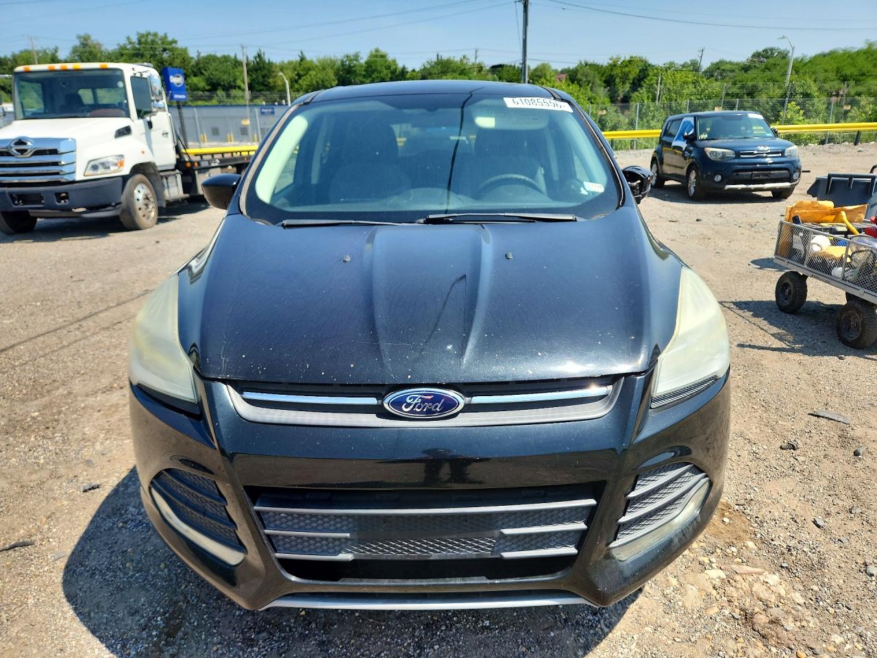 2013 Ford Escape Se Черный vin: 1FMCU9GX3DUA53617