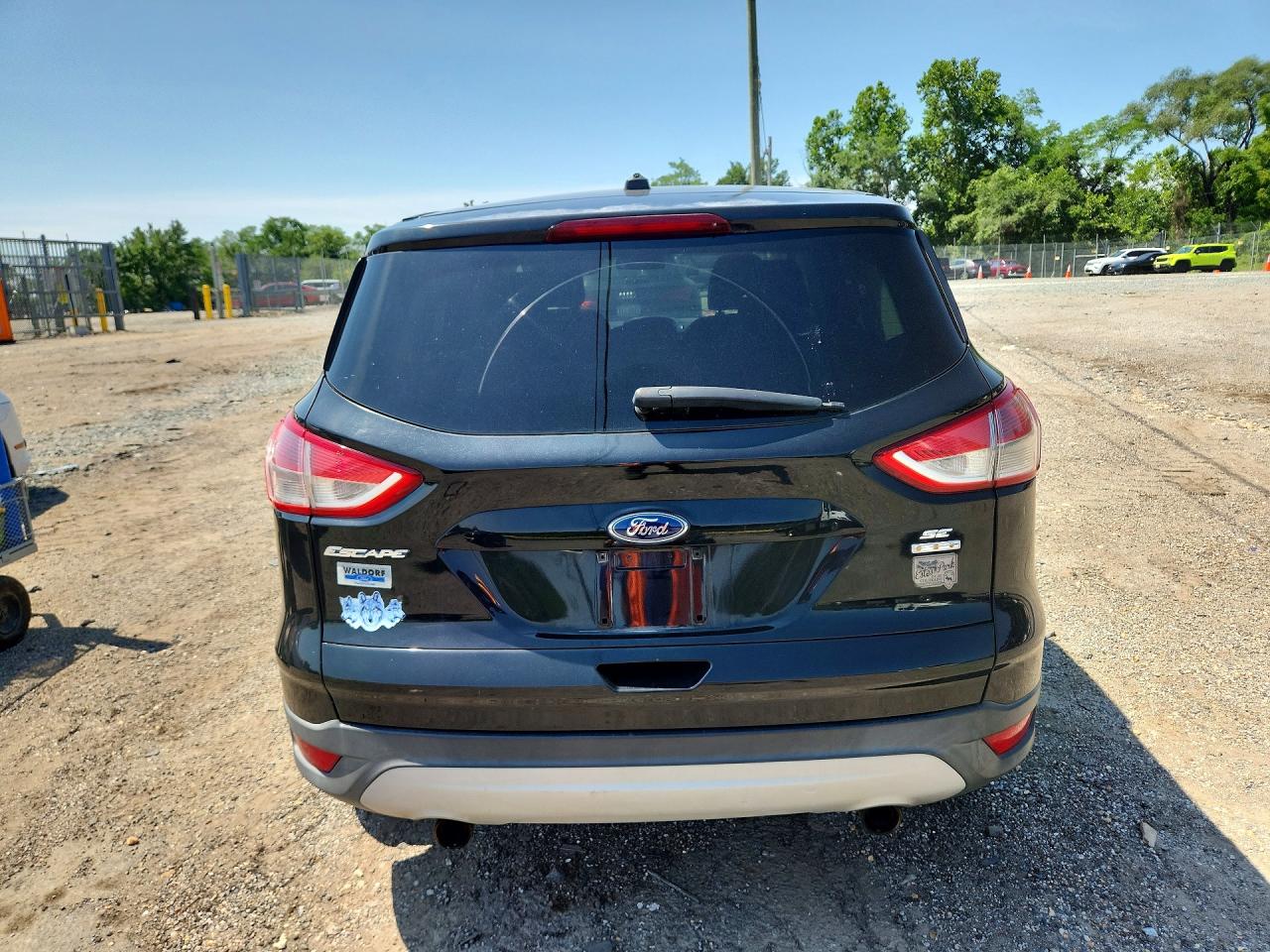 2013 Ford Escape Se Черный vin: 1FMCU9GX3DUA53617