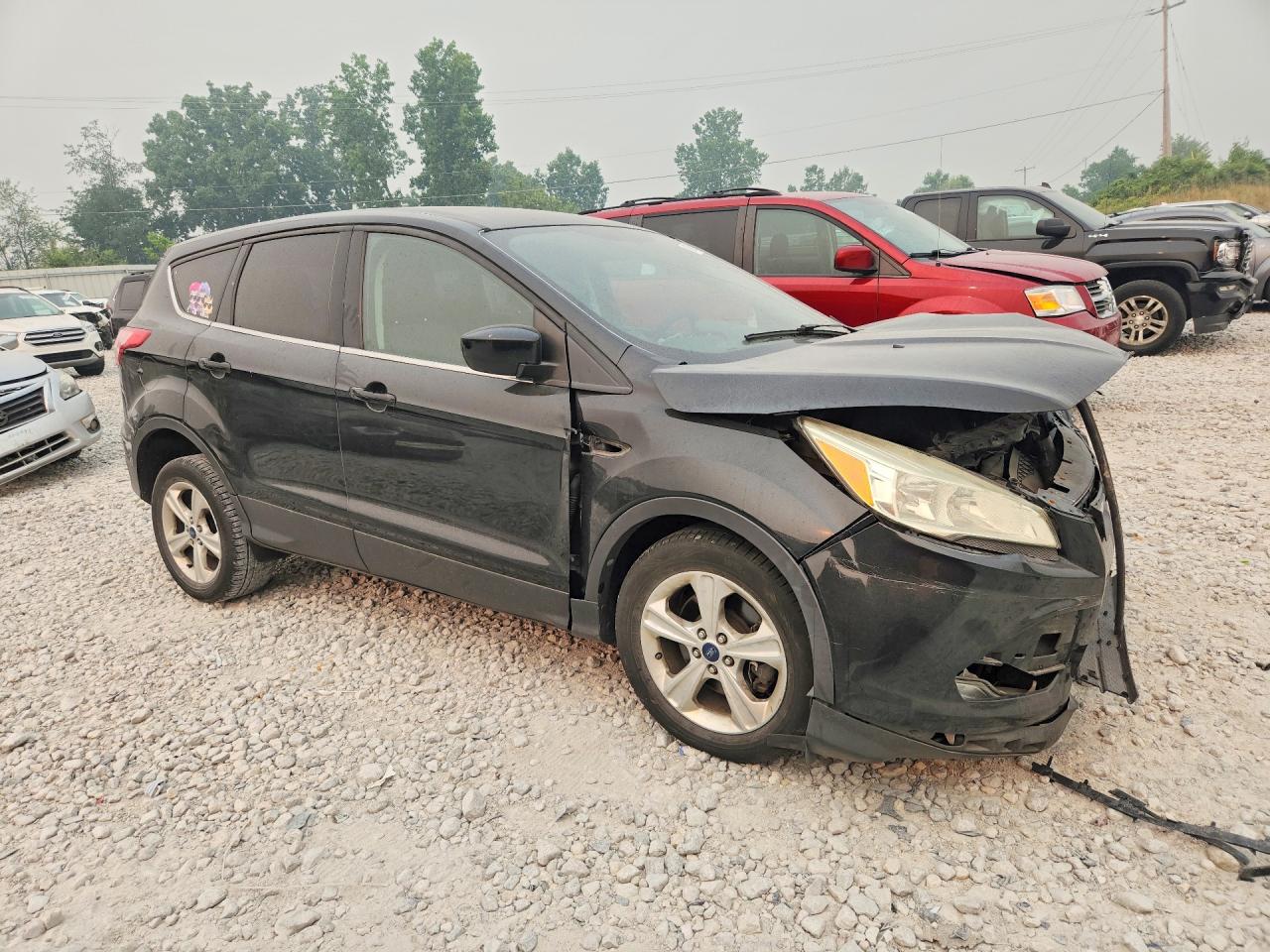 2013 Ford Escape Se Black vin: 1FMCU9GX3DUA95107