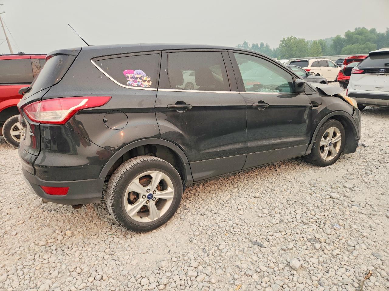 2013 Ford Escape Se Black vin: 1FMCU9GX3DUA95107