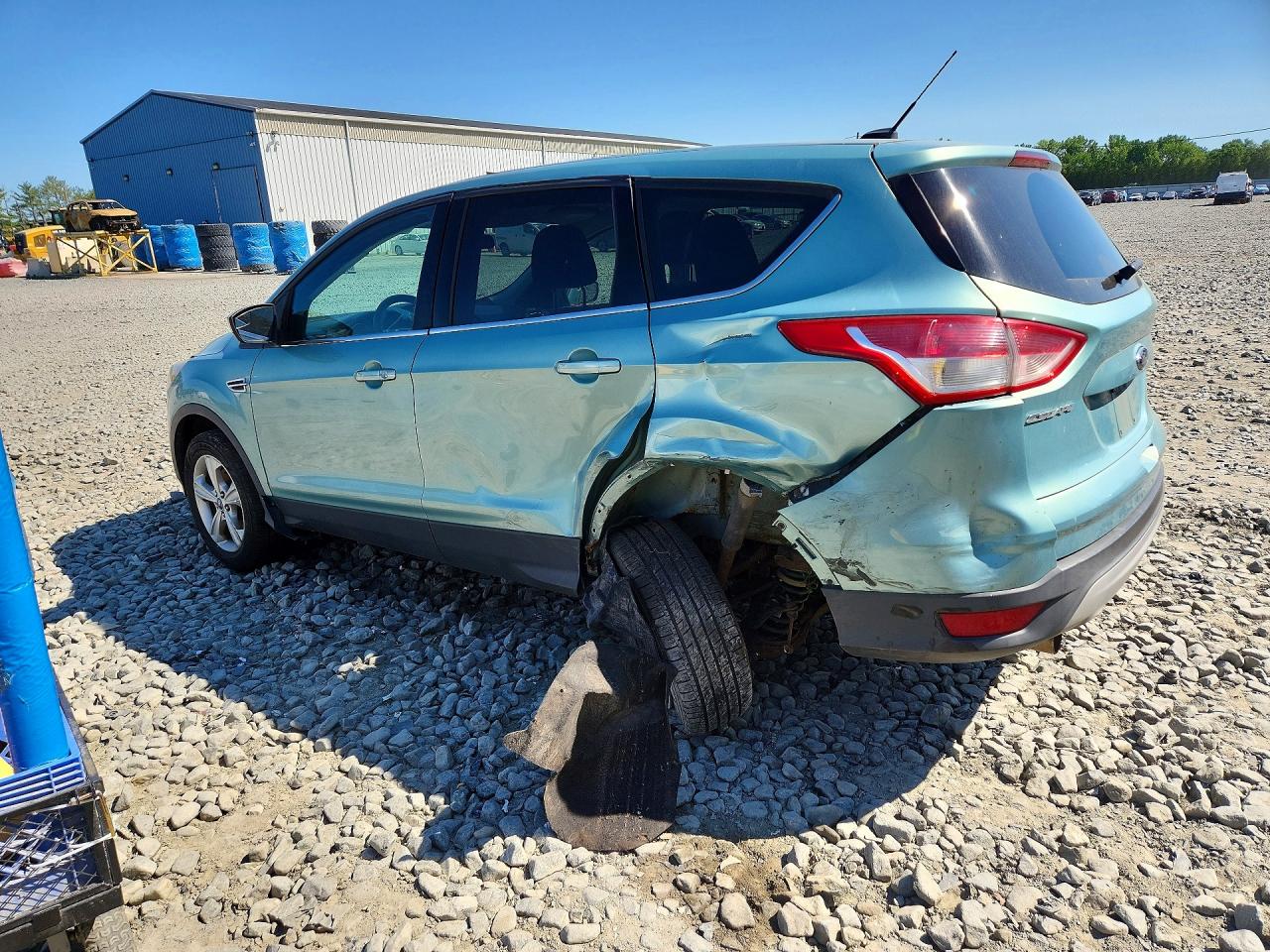 2013 Ford Escape Se Green vin: 1FMCU9GX3DUB44709