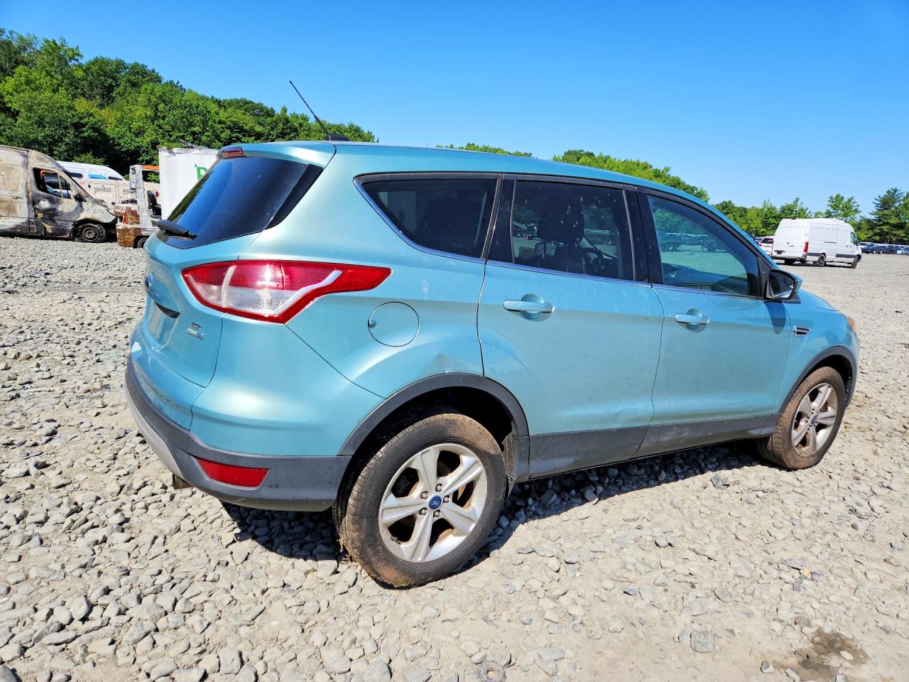 2013 Ford Escape Se Green vin: 1FMCU9GX3DUB44709