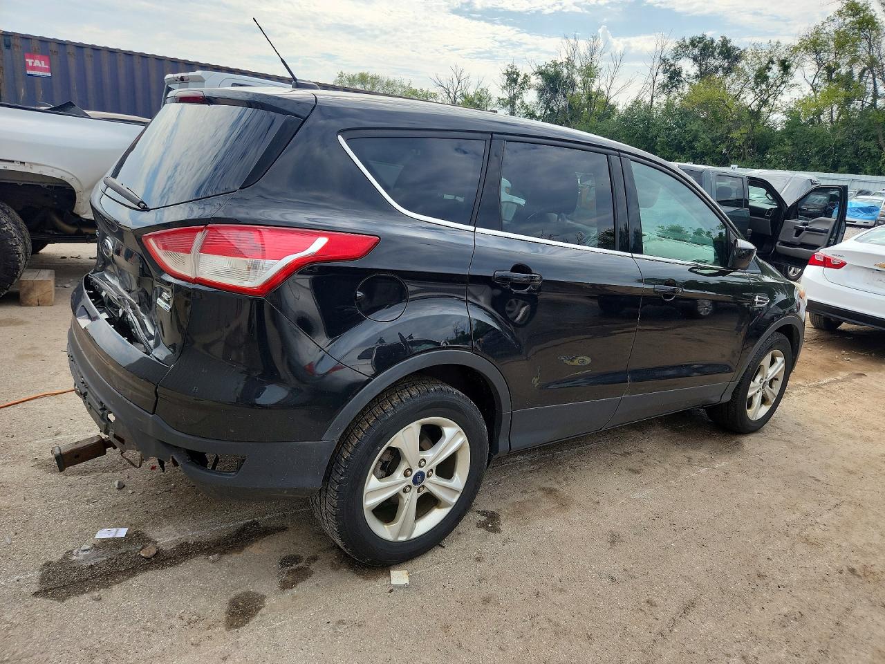 2013 Ford Escape Se Black vin: 1FMCU9GX3DUB66094