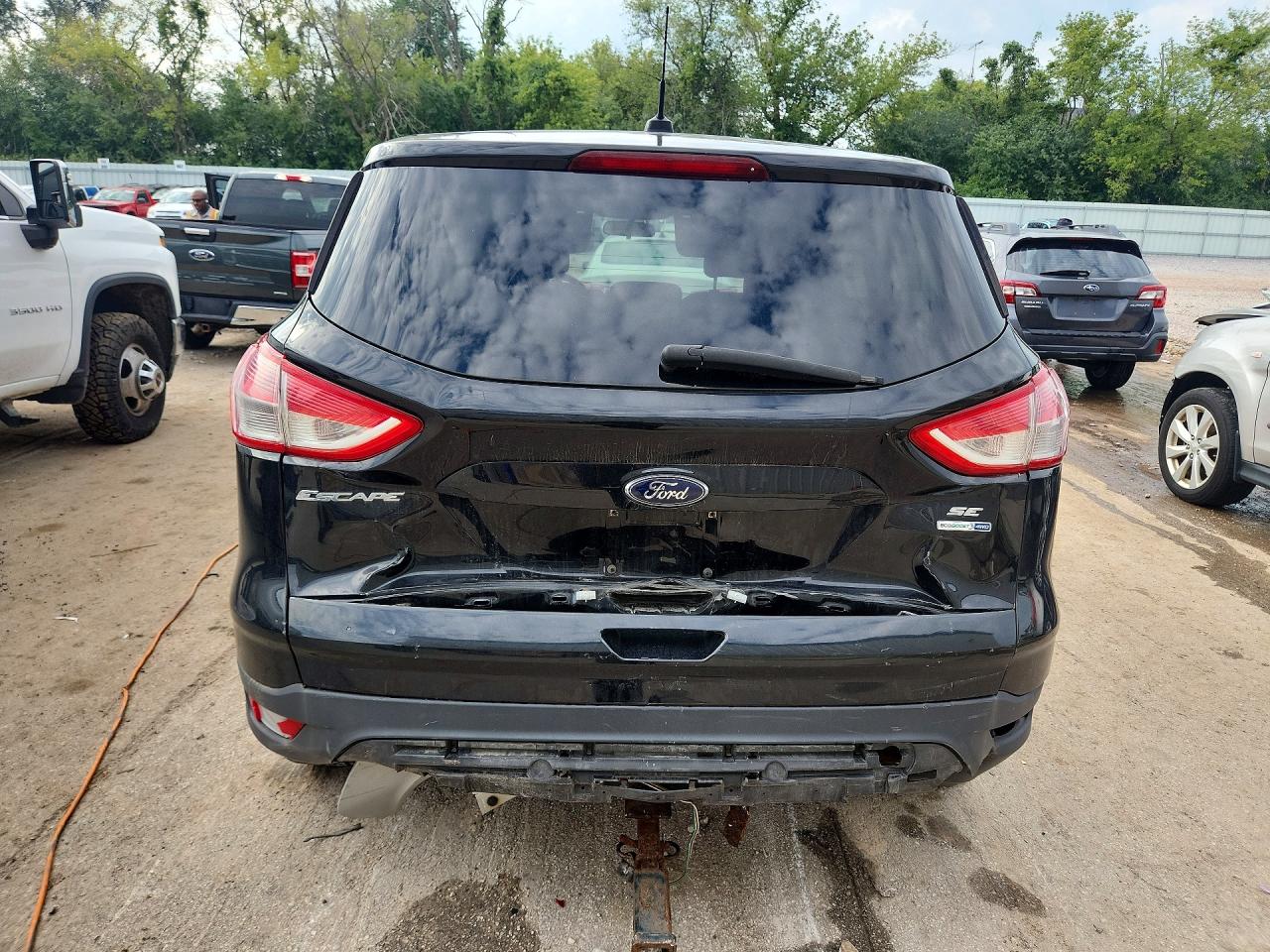 2013 Ford Escape Se Black vin: 1FMCU9GX3DUB66094